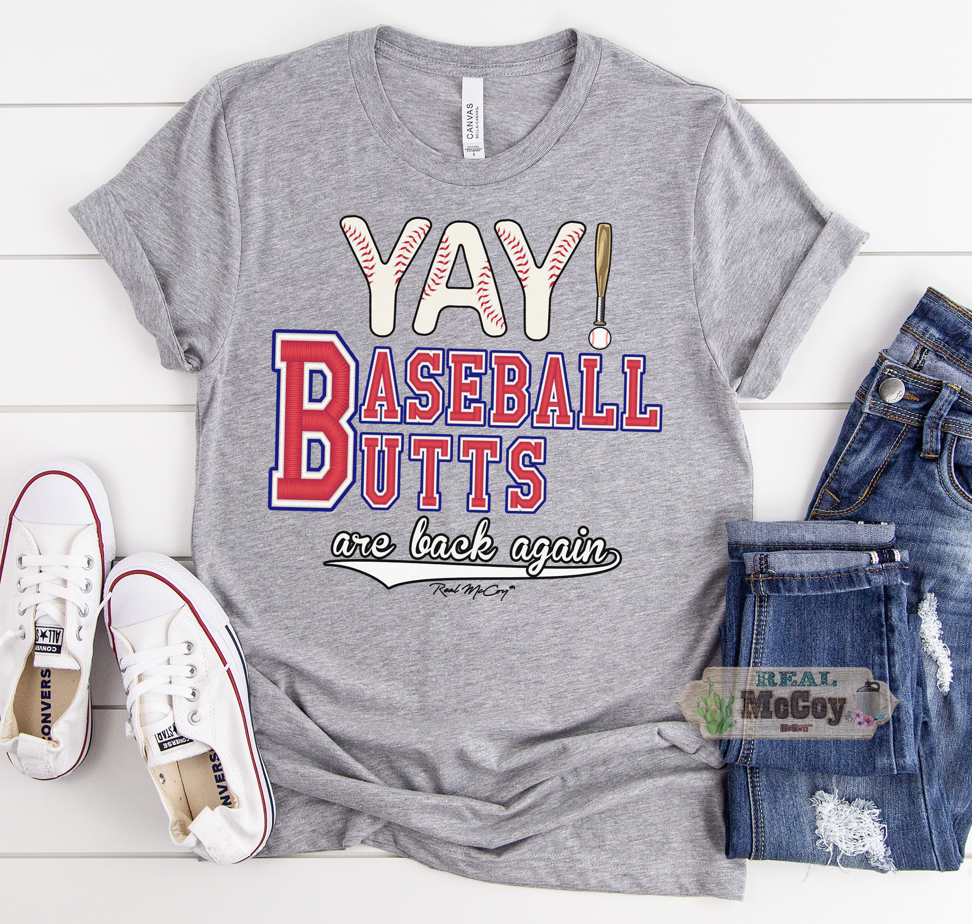 Baseball Butts Tee