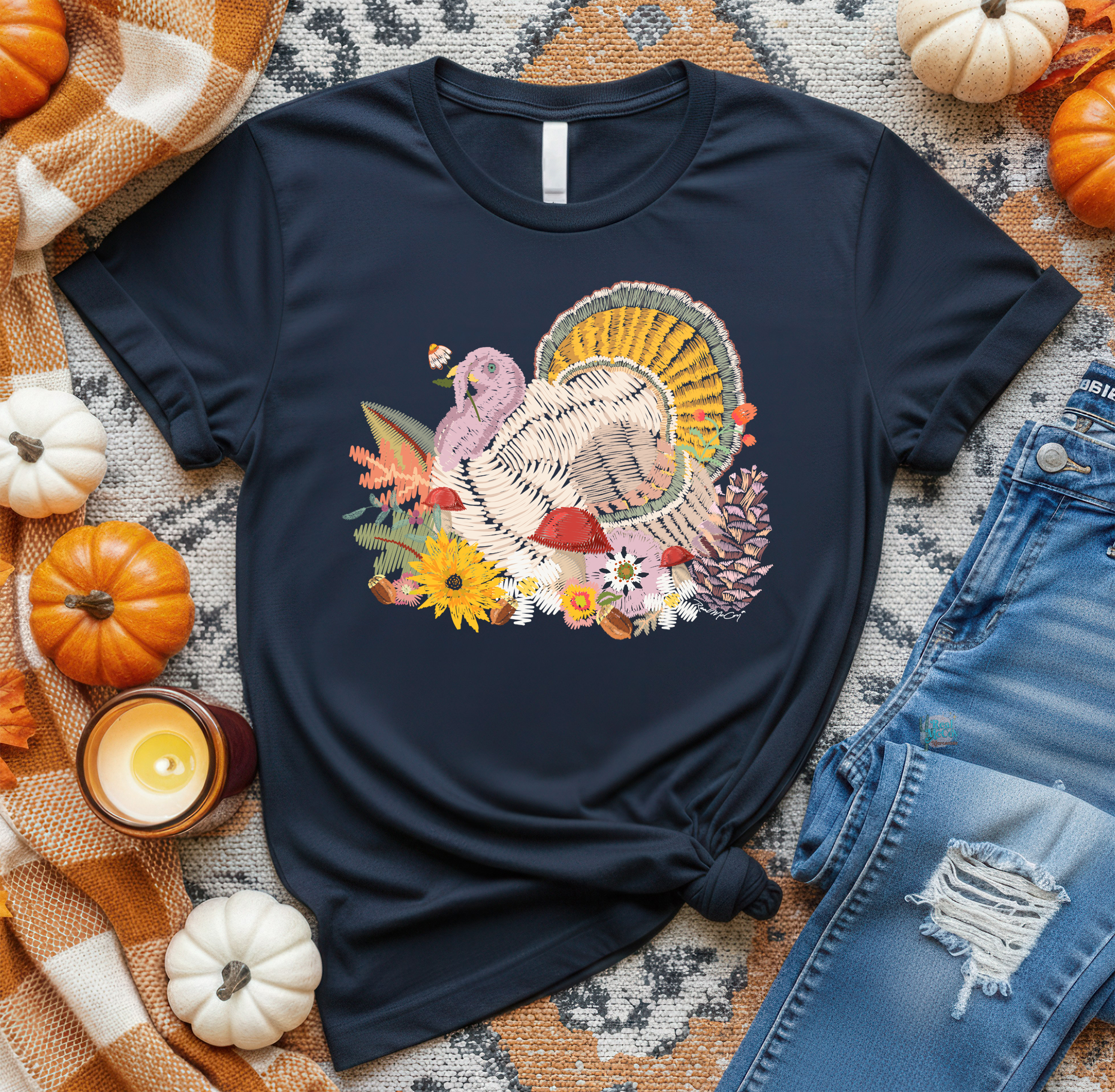 Harvest Bloom (Shirt Style & Color Options)