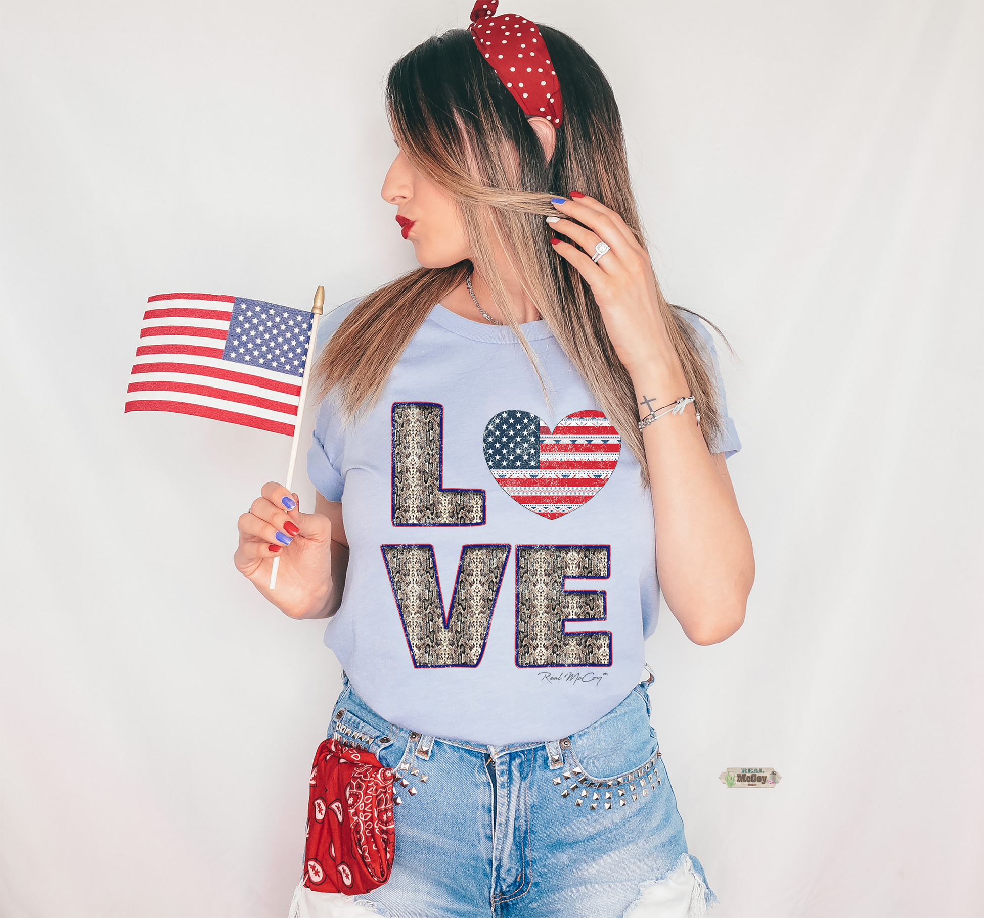 Love USA Tee (Pattern Options)