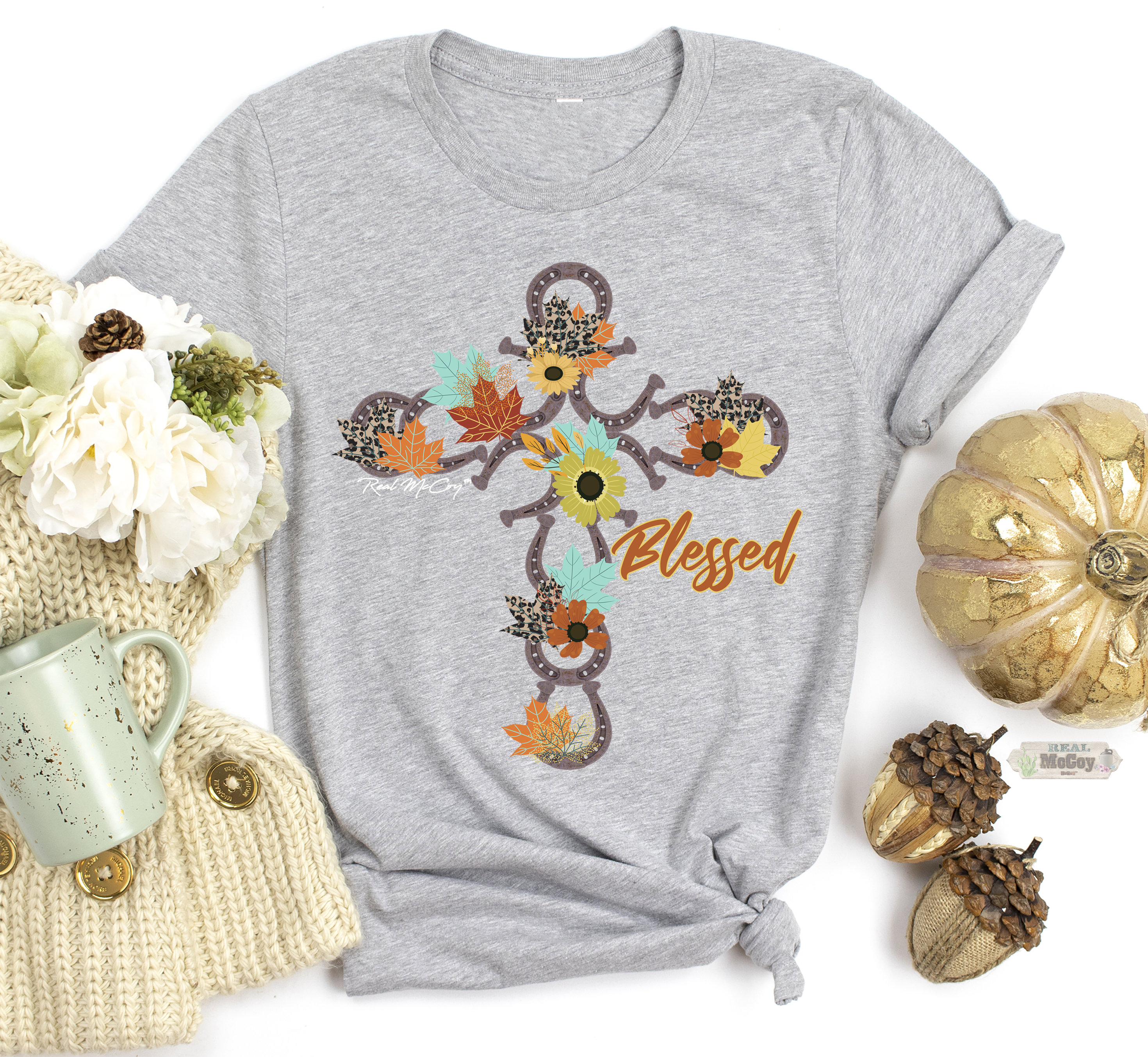 Horseshoe Cross Tee