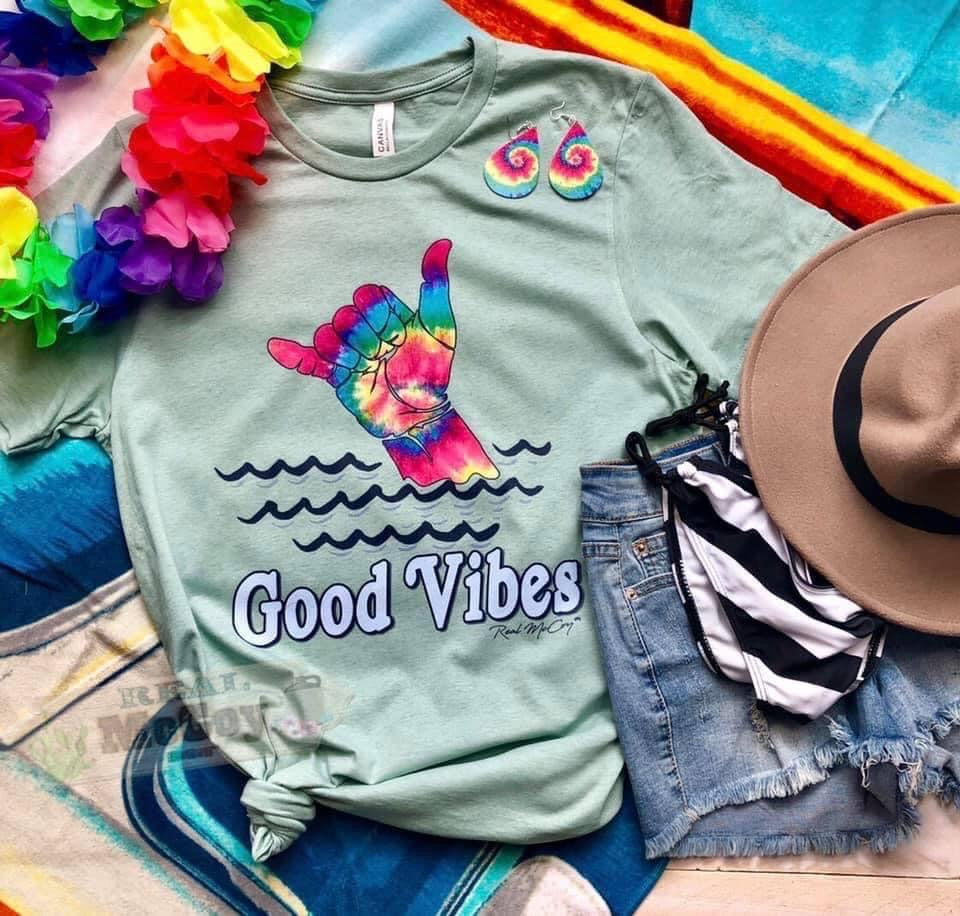 Good Vibes-Shaka Tee