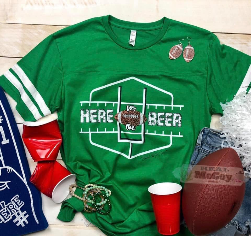 Here for the Beer (shirt options)