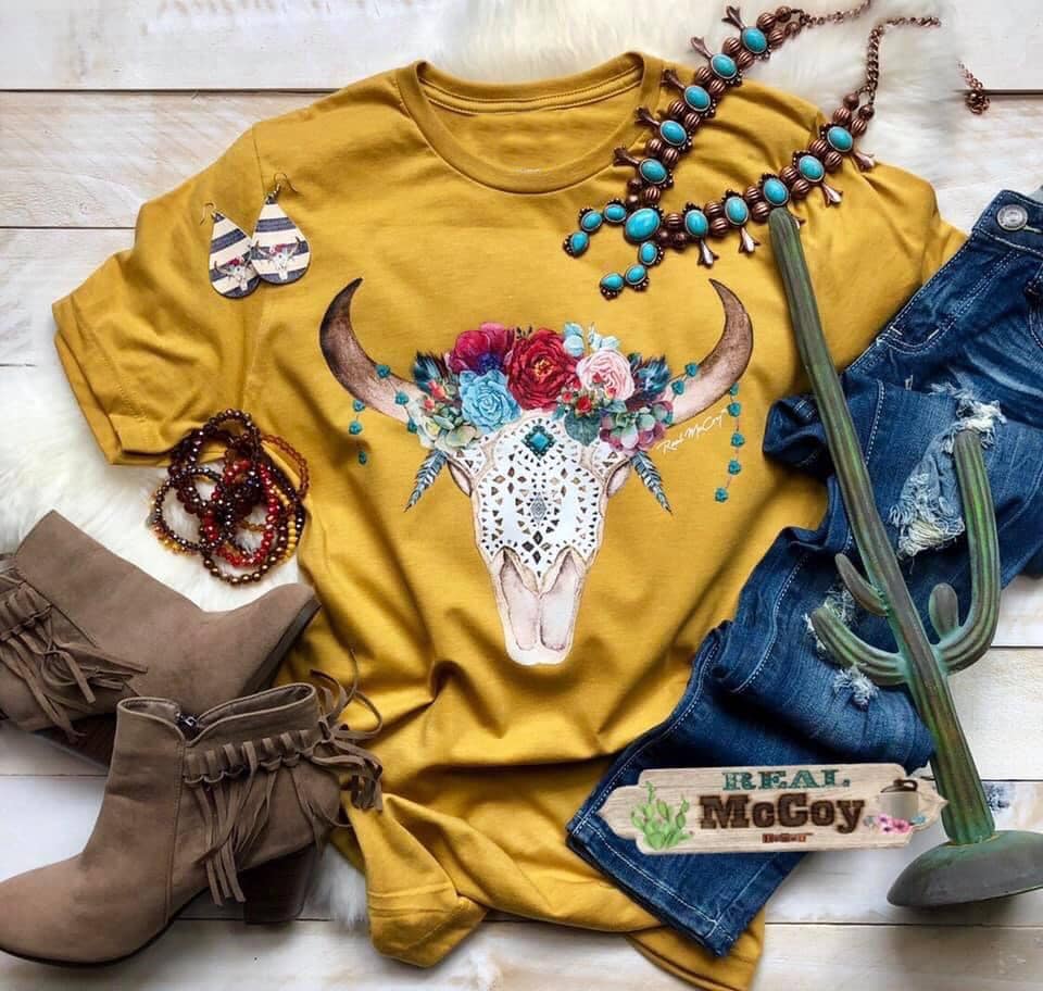 Boho Bull (Color Options)
