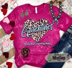 Galentine's Leopard Heart Tees (multi options)