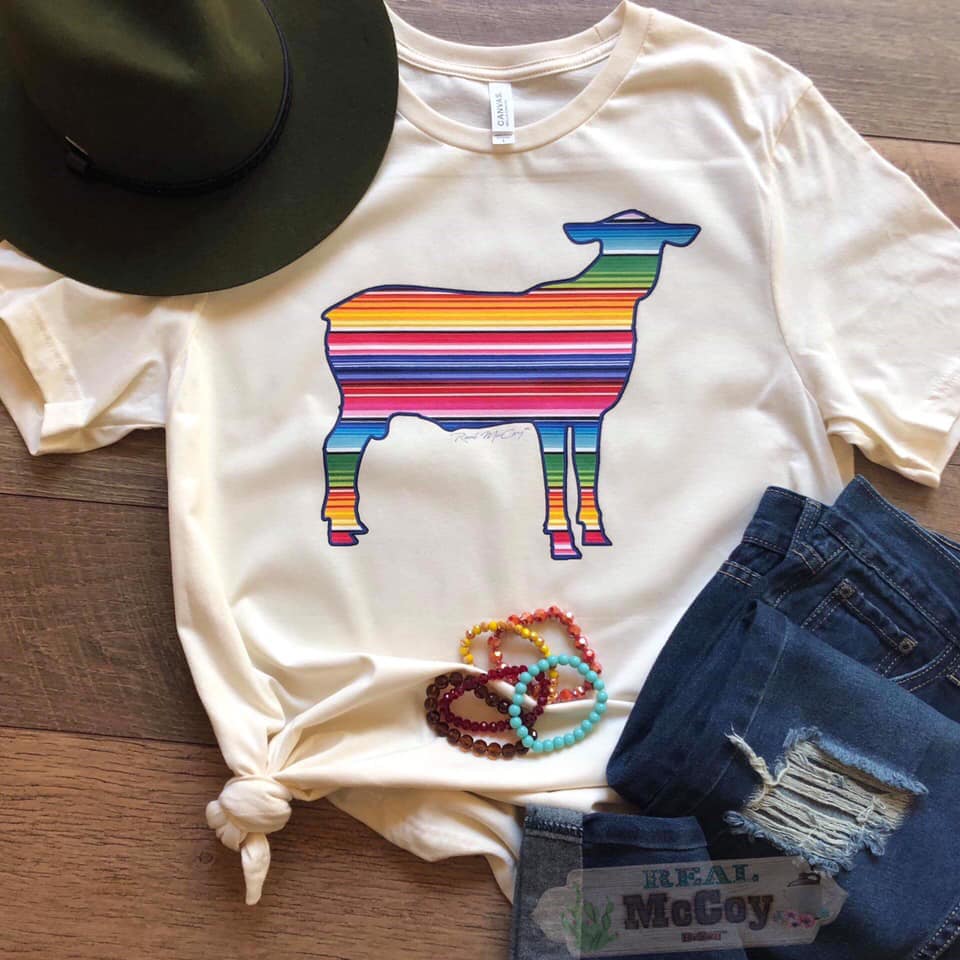 Serape Sheep Tee
