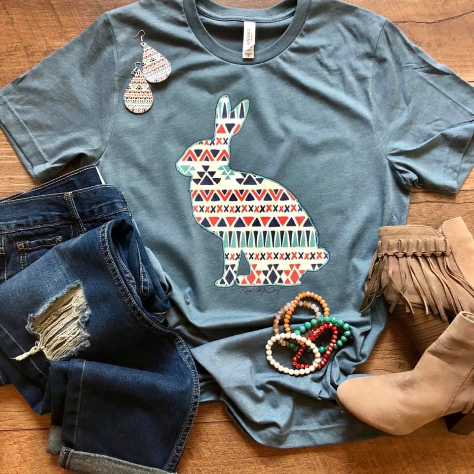 Aztec Rabbit Tee