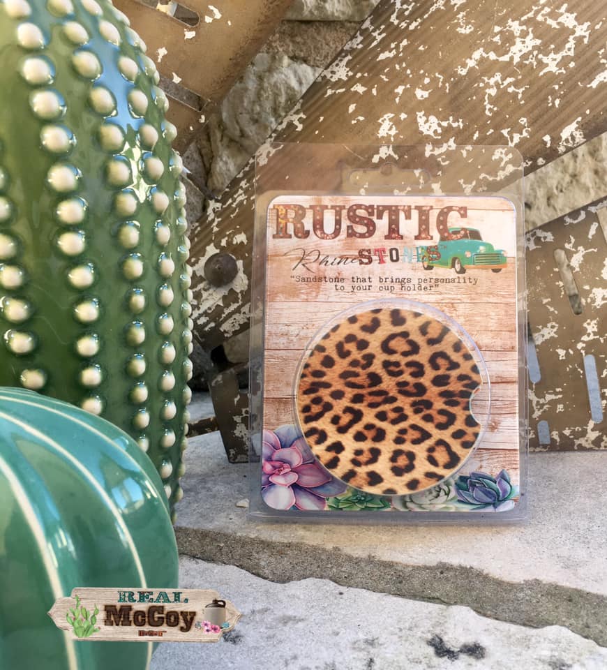 "Hair on Hide" Cheetah Rustic RhineSTONE™