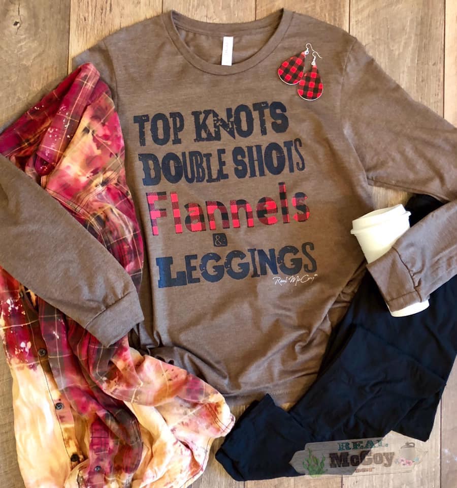 Top Knot Shirt (several options)