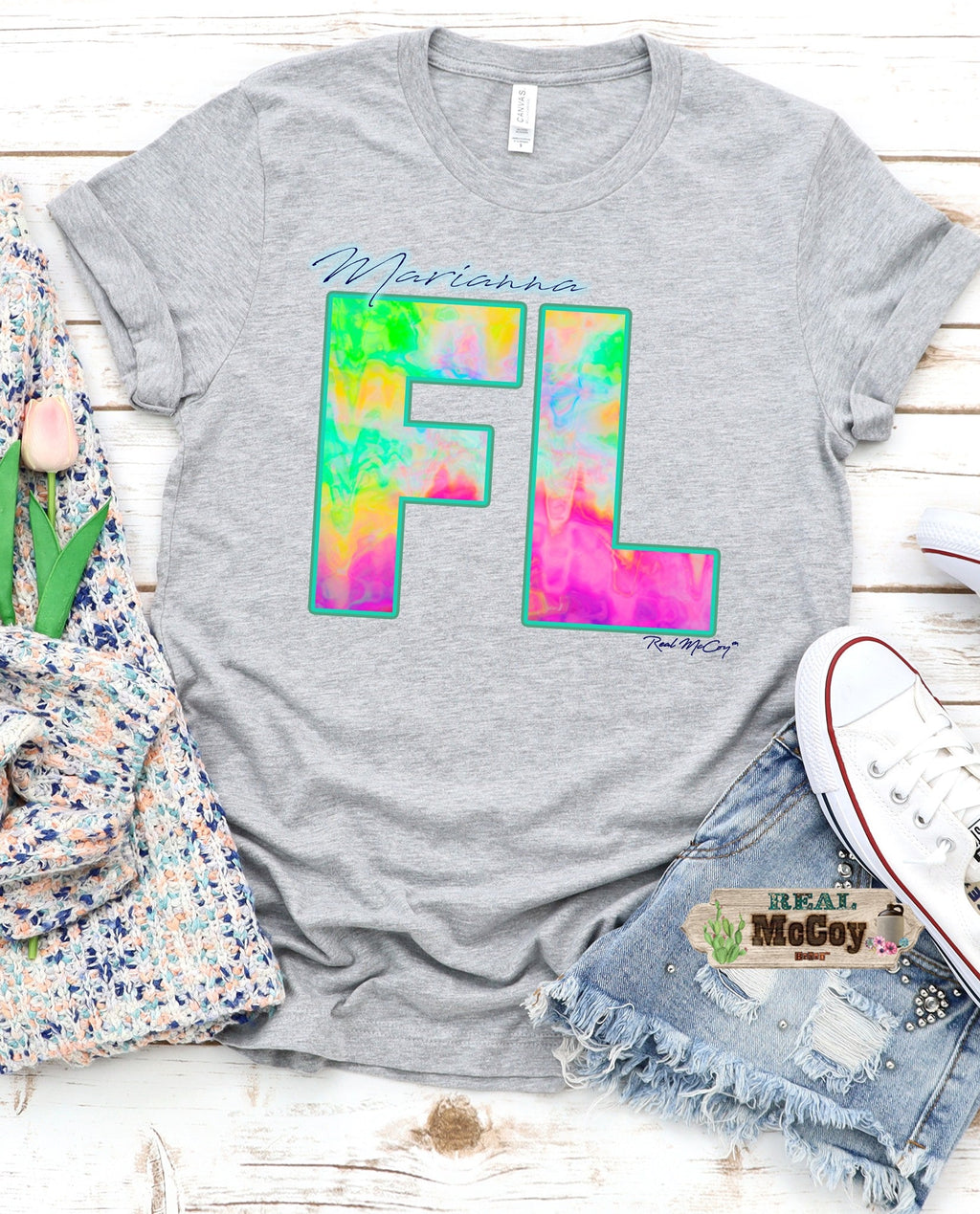 Tie Dye City/State Tee