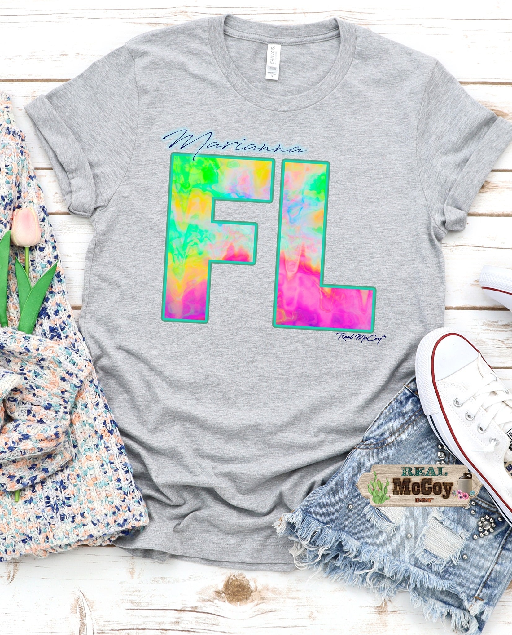 Tie Dye City/State Tee