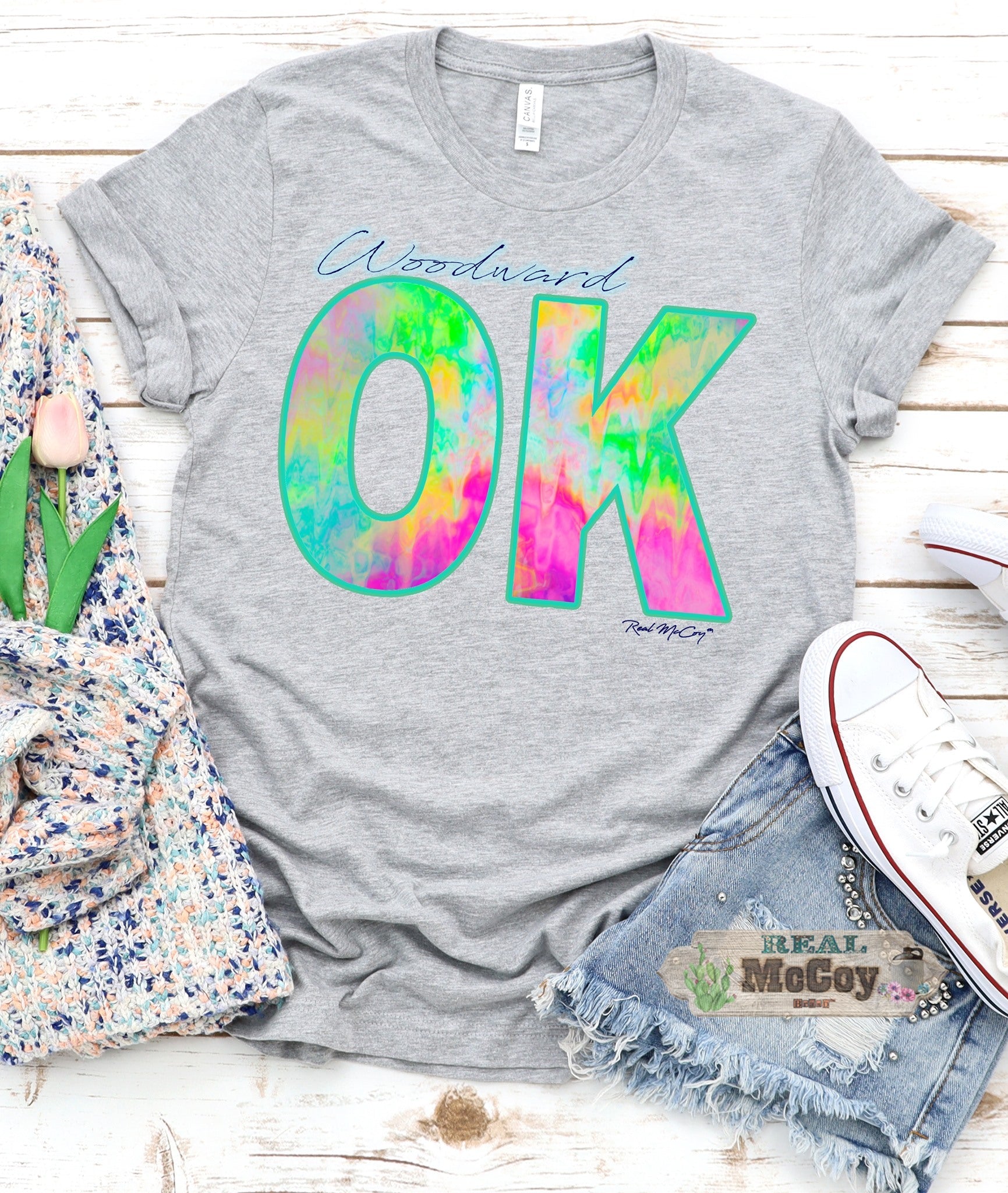 Tie Dye City/State Tee