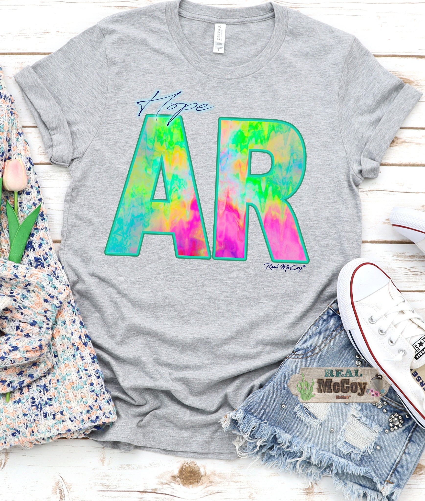 Tie Dye City/State Tee