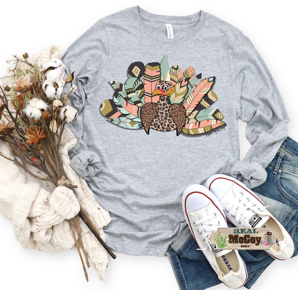 Aztec Turkey Shirt (Tee & Long Sleeve)