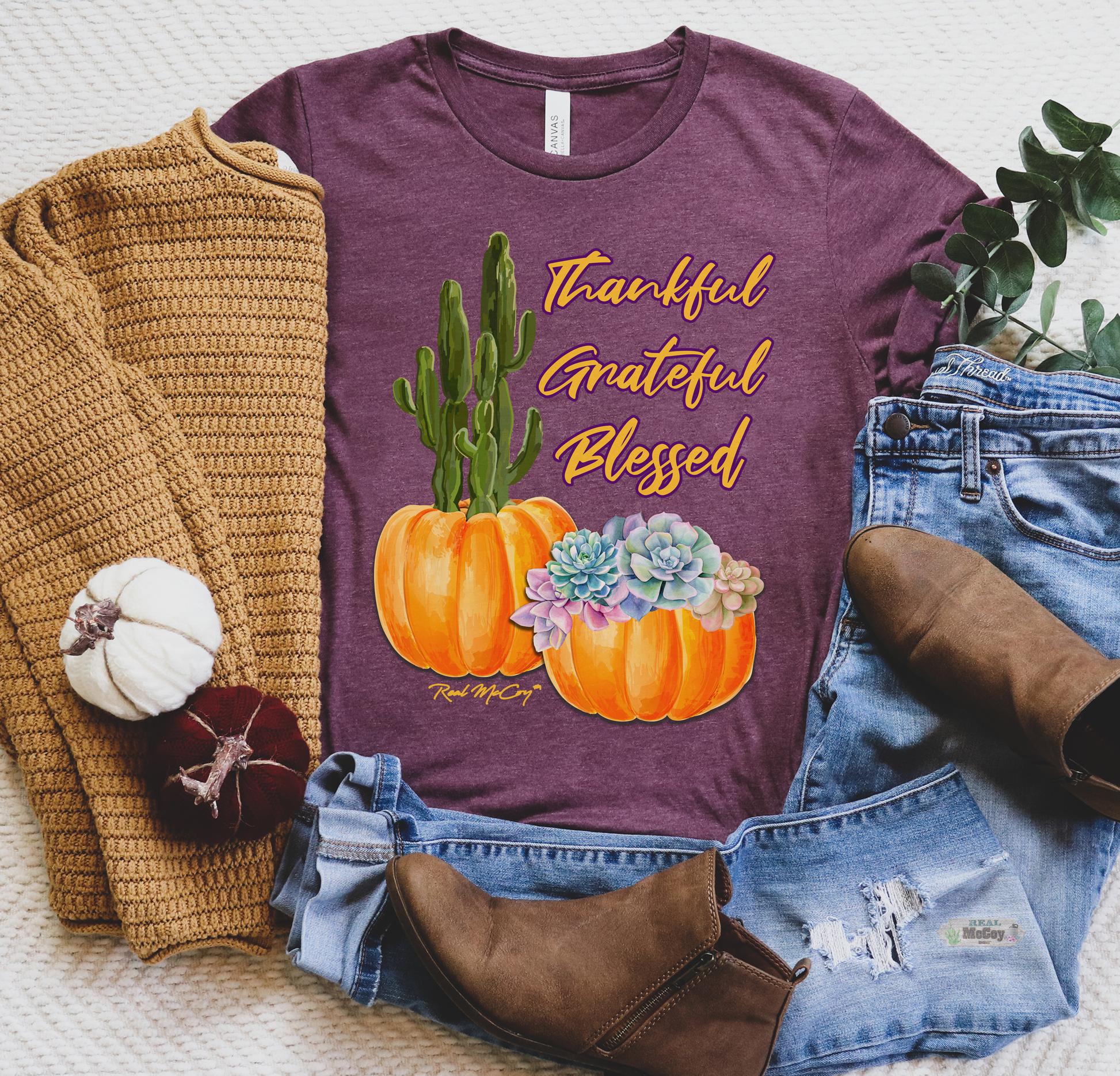 Thankful Pumpkin Tee