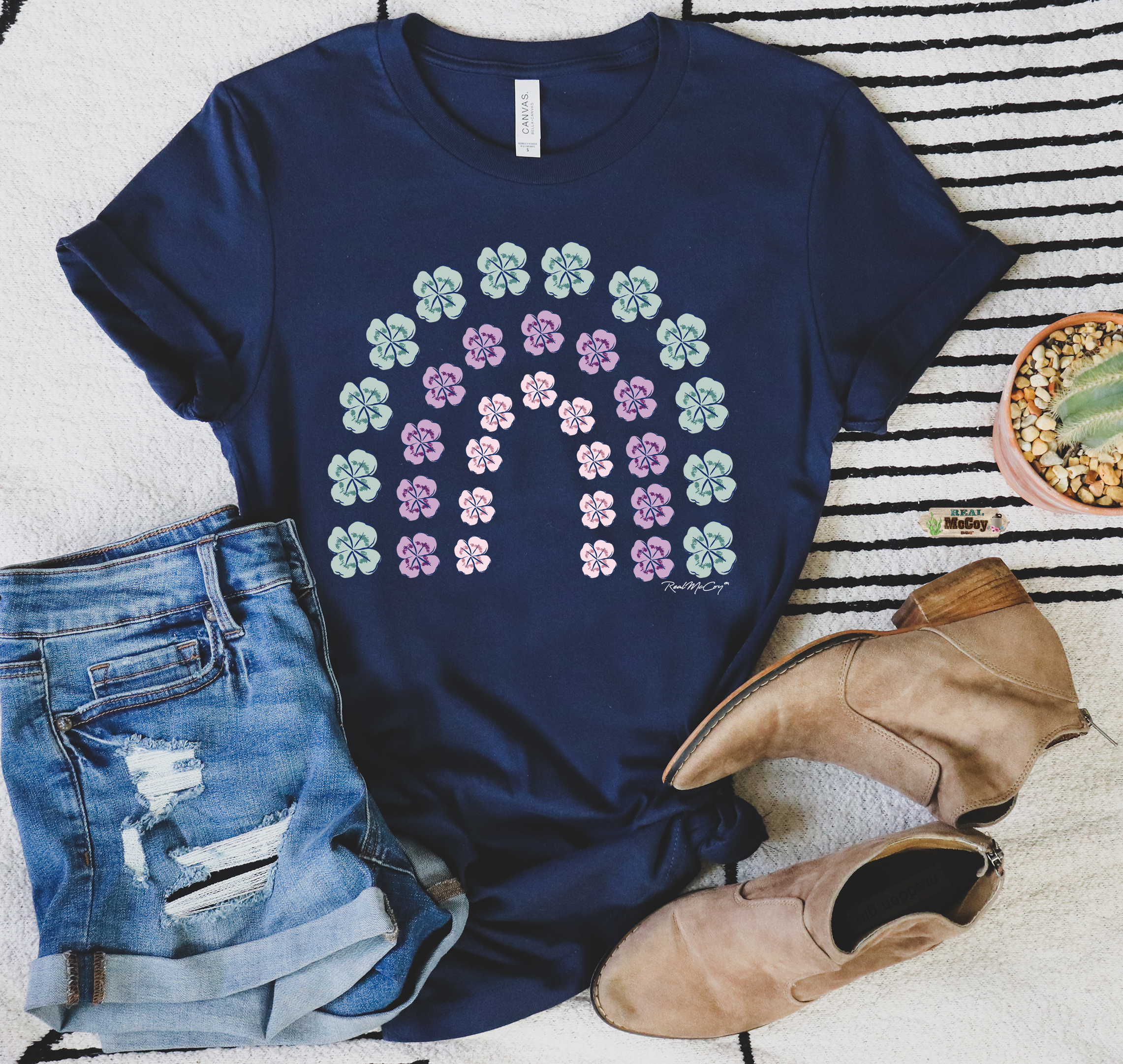 Clover Rainbow Tee