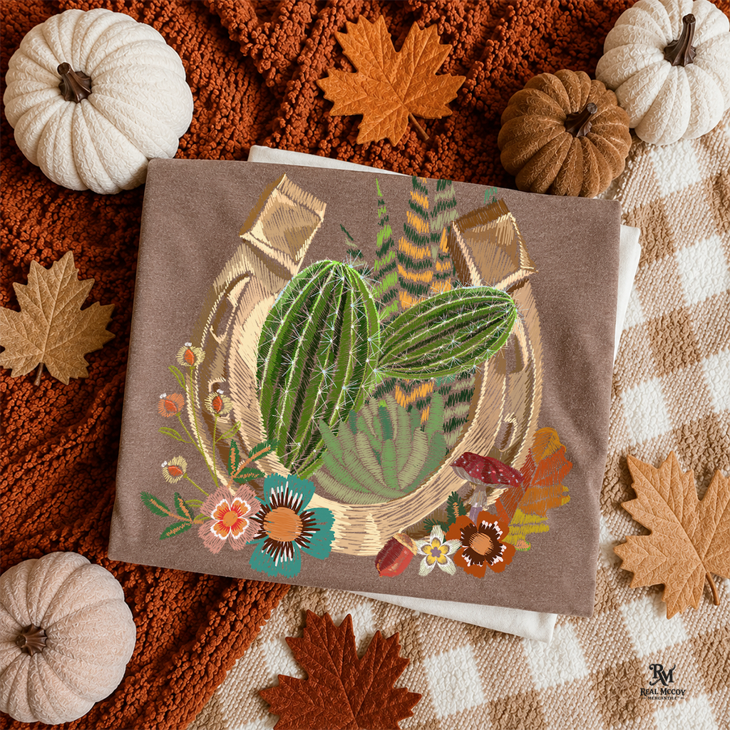 Fall Horseshoe Tee