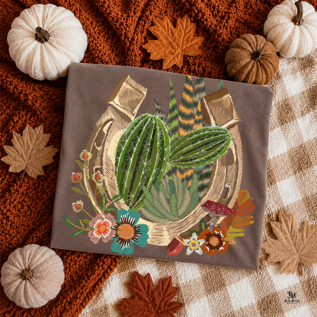 Fall Horseshoe Tee