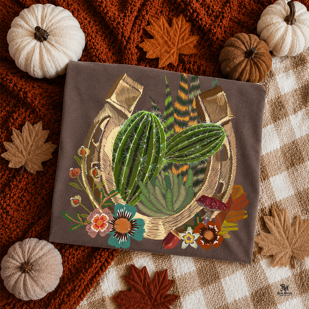 Fall Horseshoe Tee