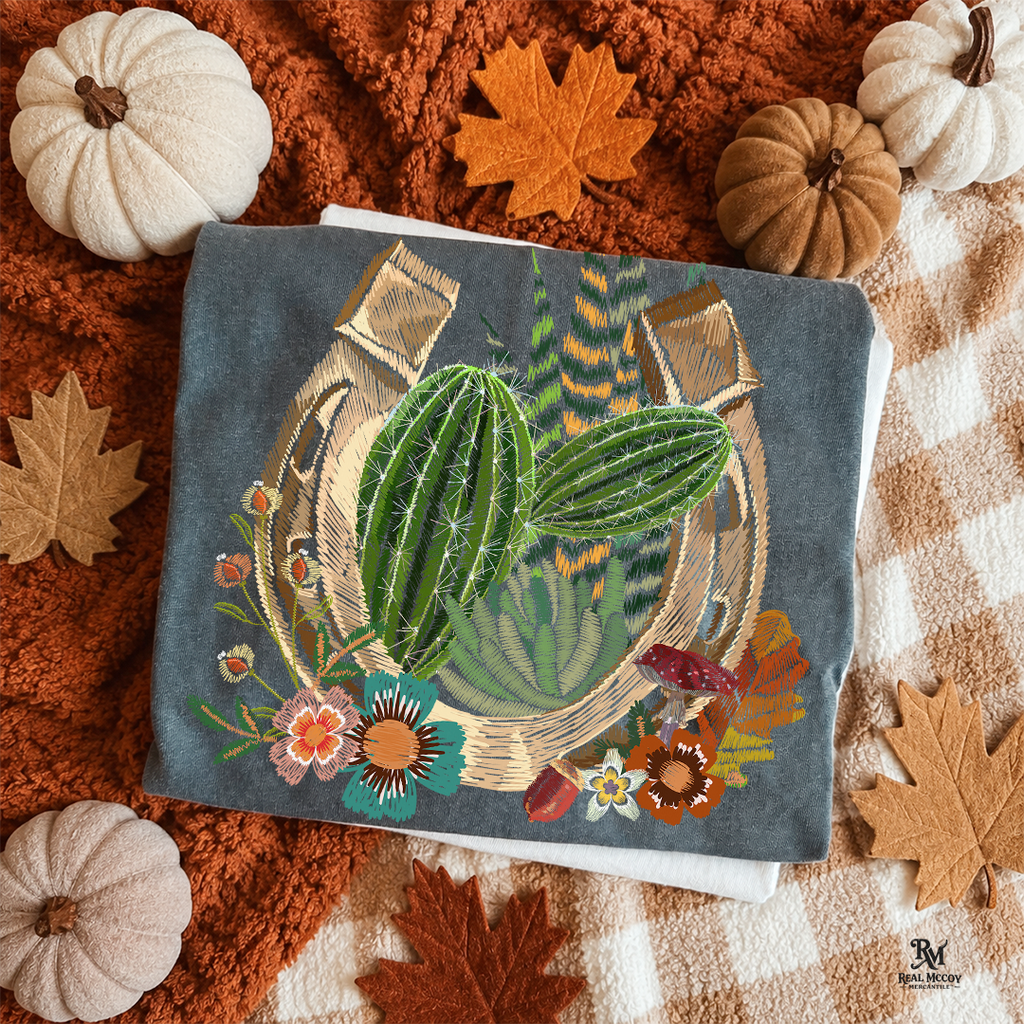 Fall Horseshoe Tee