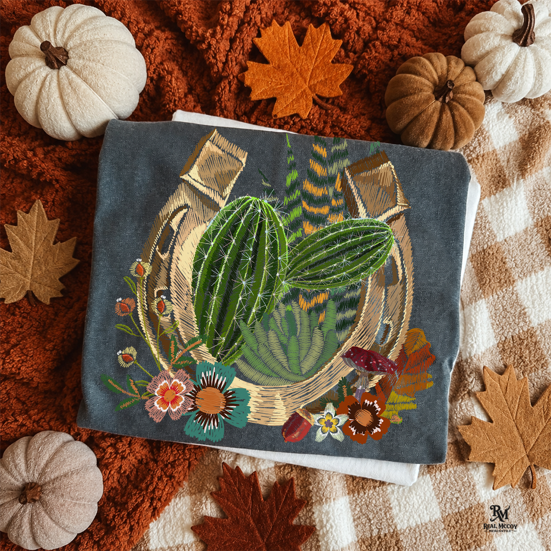 Fall Horseshoe Tee