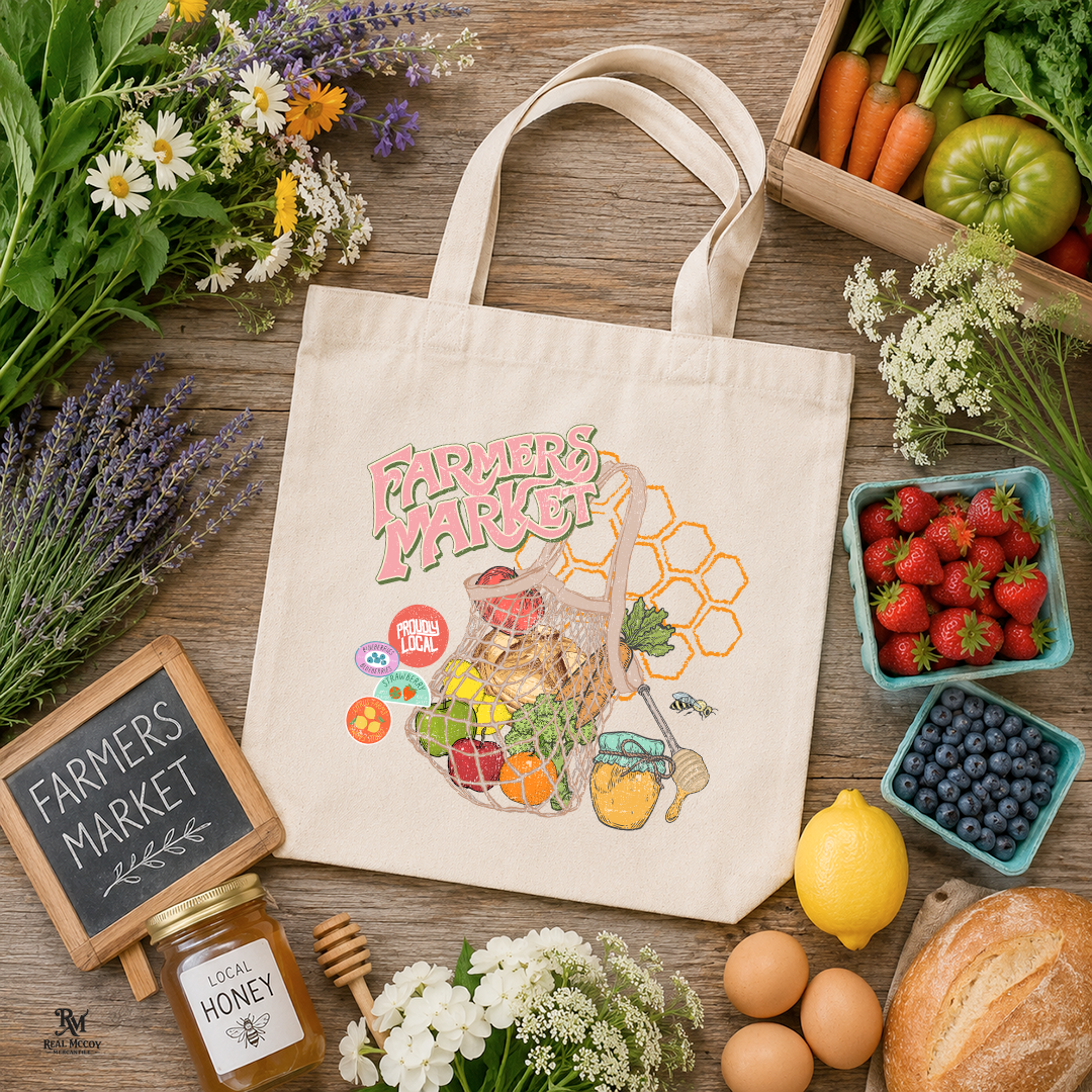 Farmers Market Totes (Design Options)