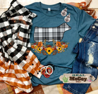 Flannel Farm Animals  (Several Options)