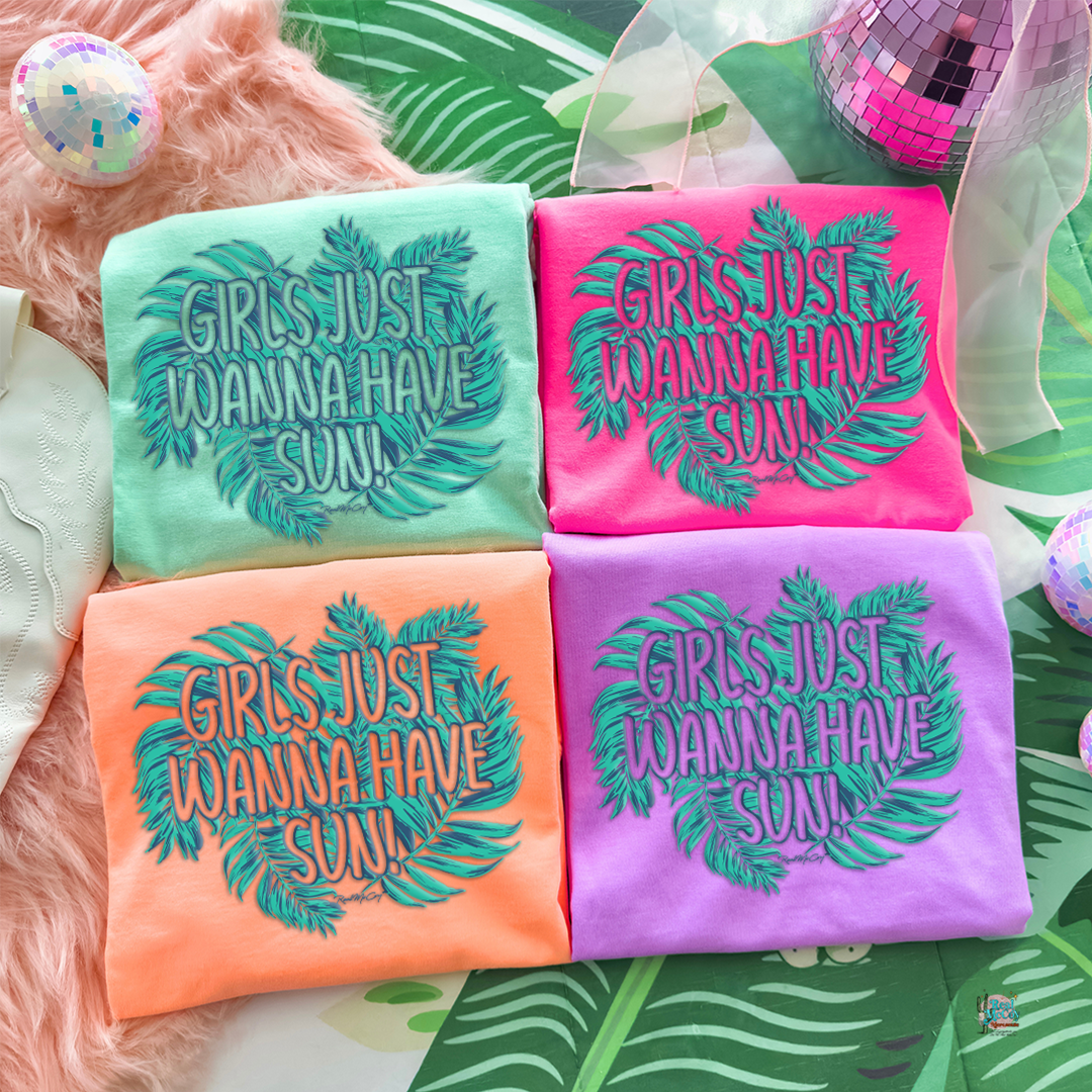 Fun in the Sun Tee-PUFF Screen Print