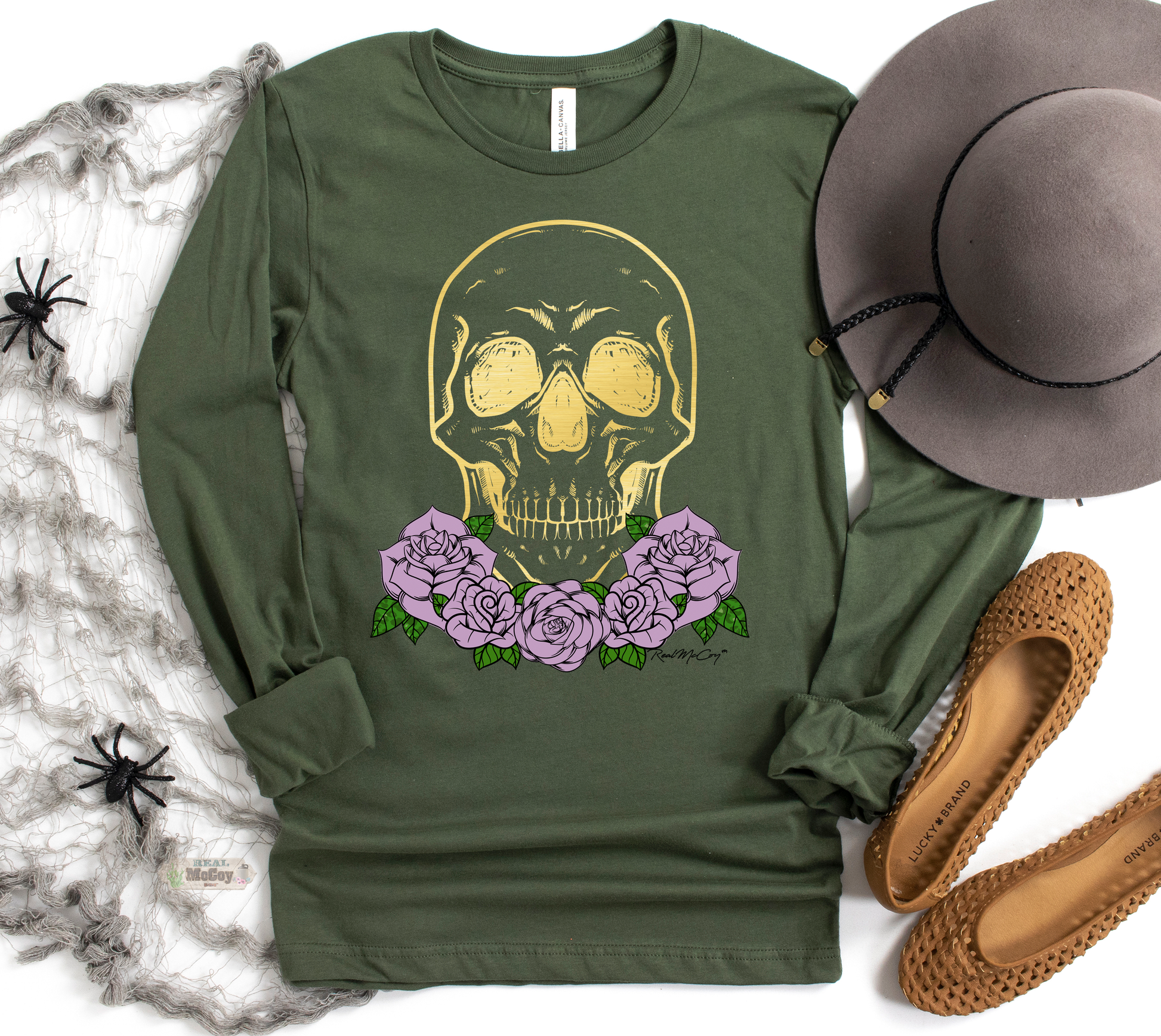 Gold Skull (Long Sleeve & Tee)