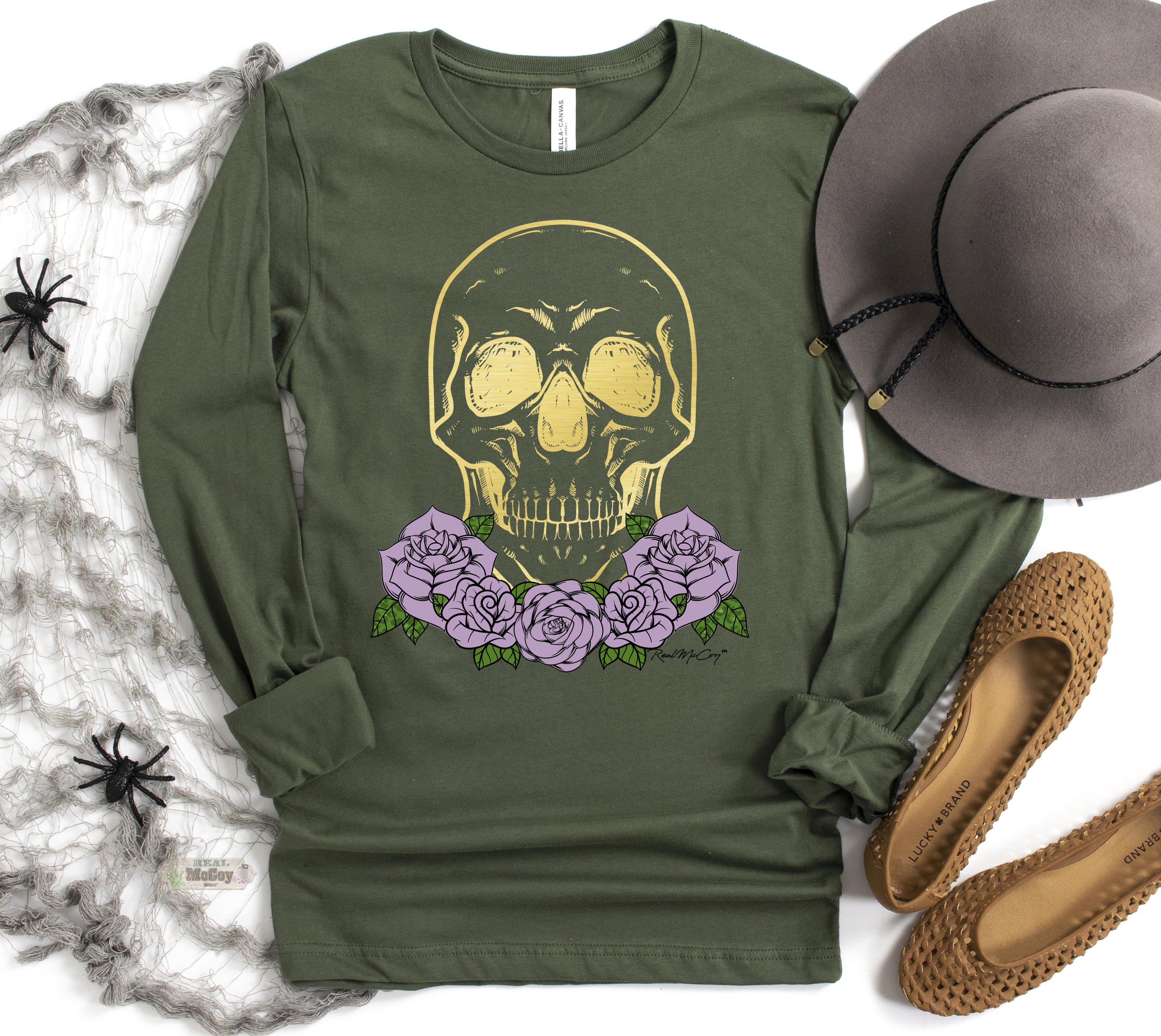 Gold Skull (Long Sleeve & Tee)
