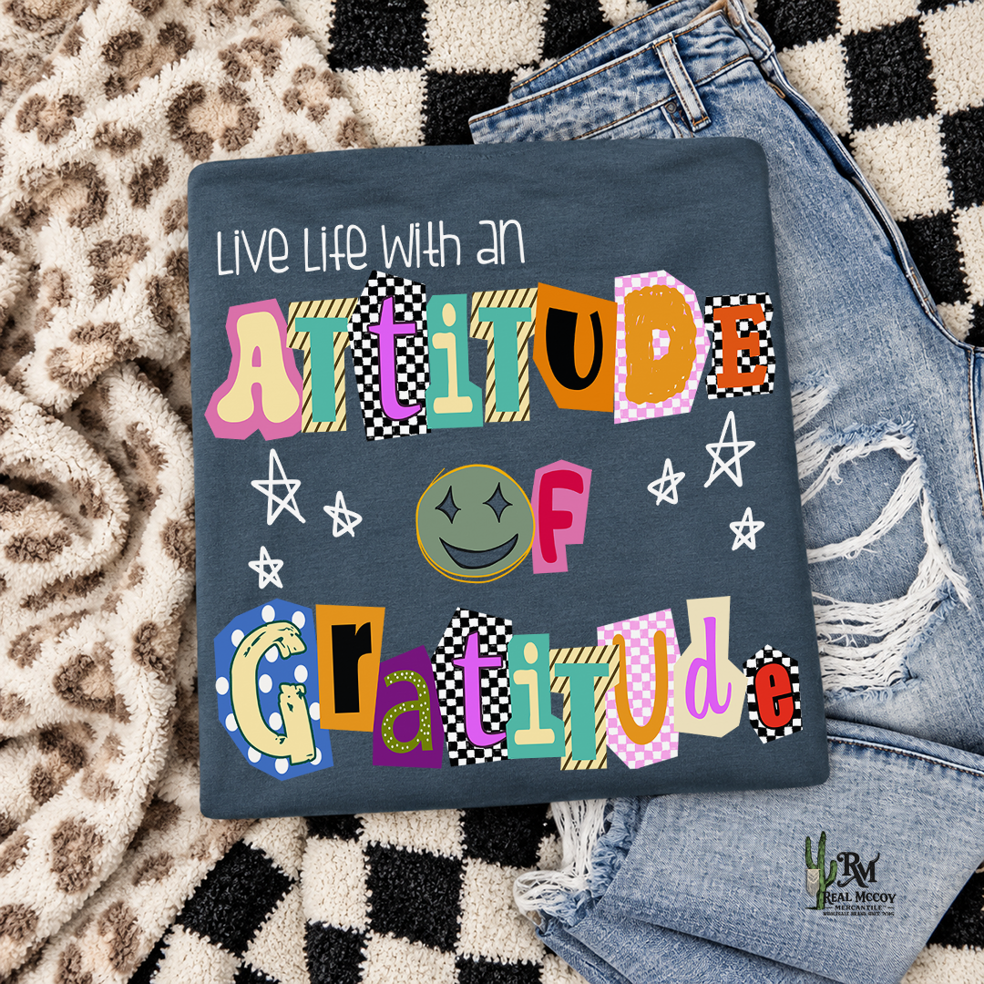 Attitude of Gratitude Tee & Sweatshirt