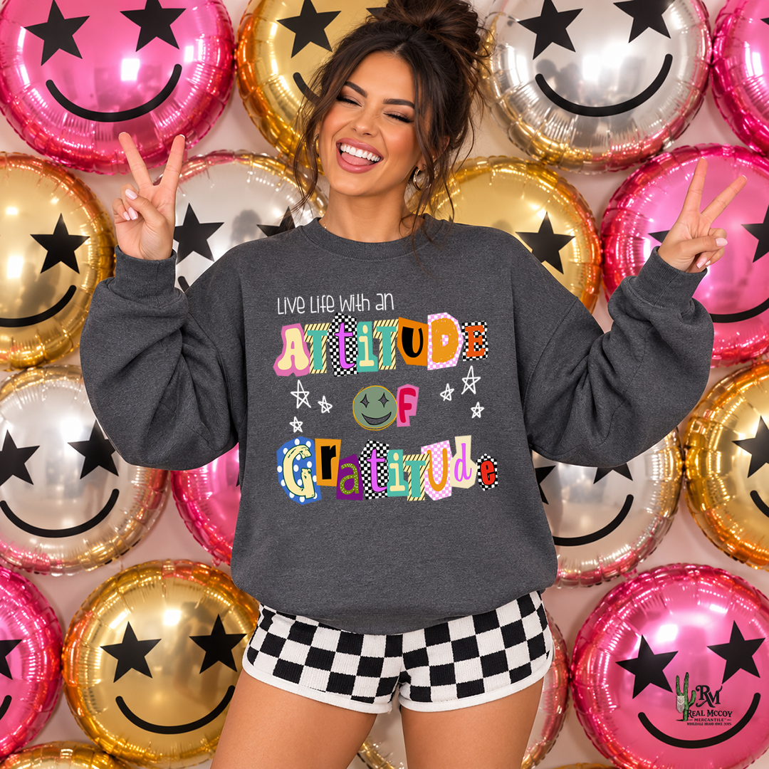 Attitude of Gratitude Tee & Sweatshirt