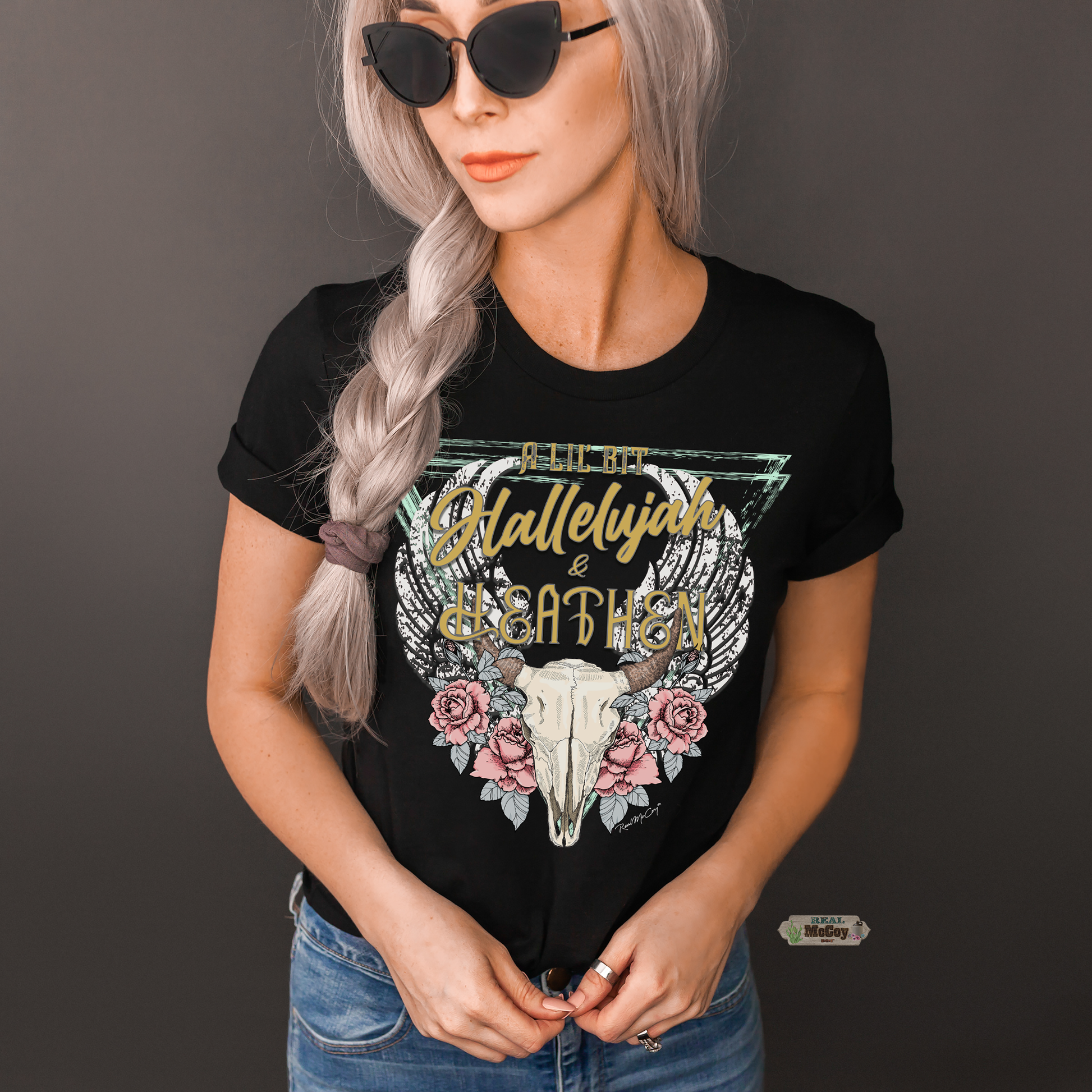 Hallelujah & Heathen Tee