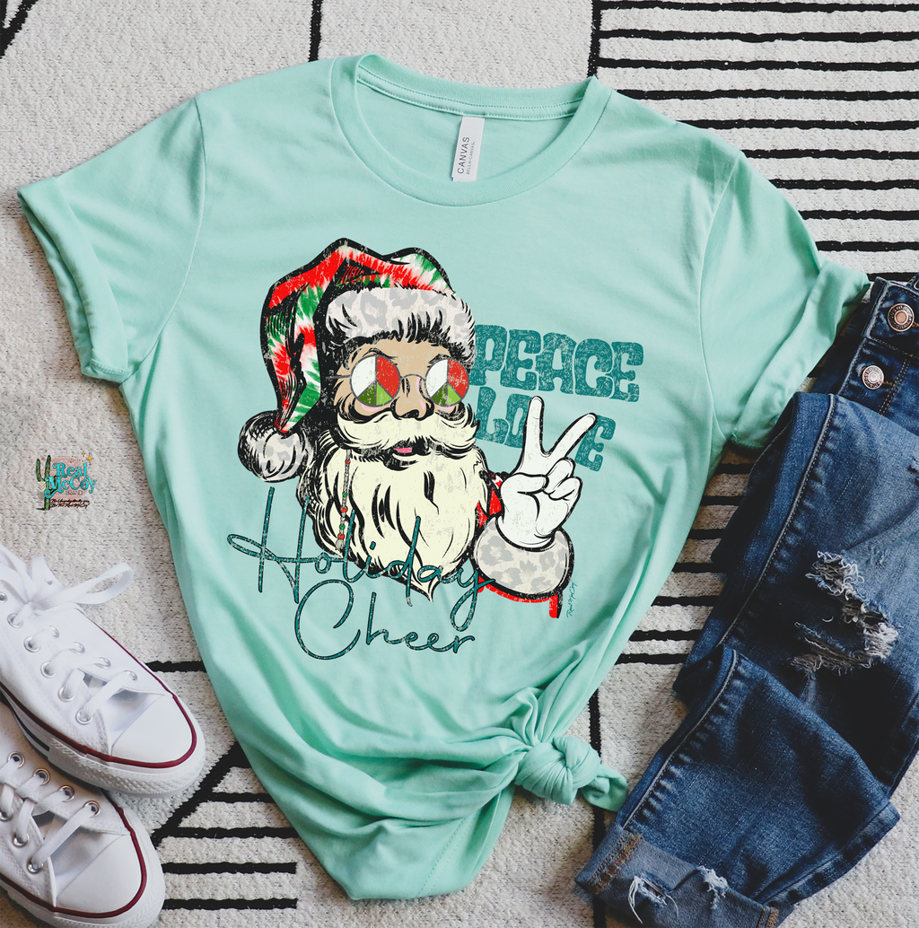 Hippie Santa (Tee & Sweatshirt Options)