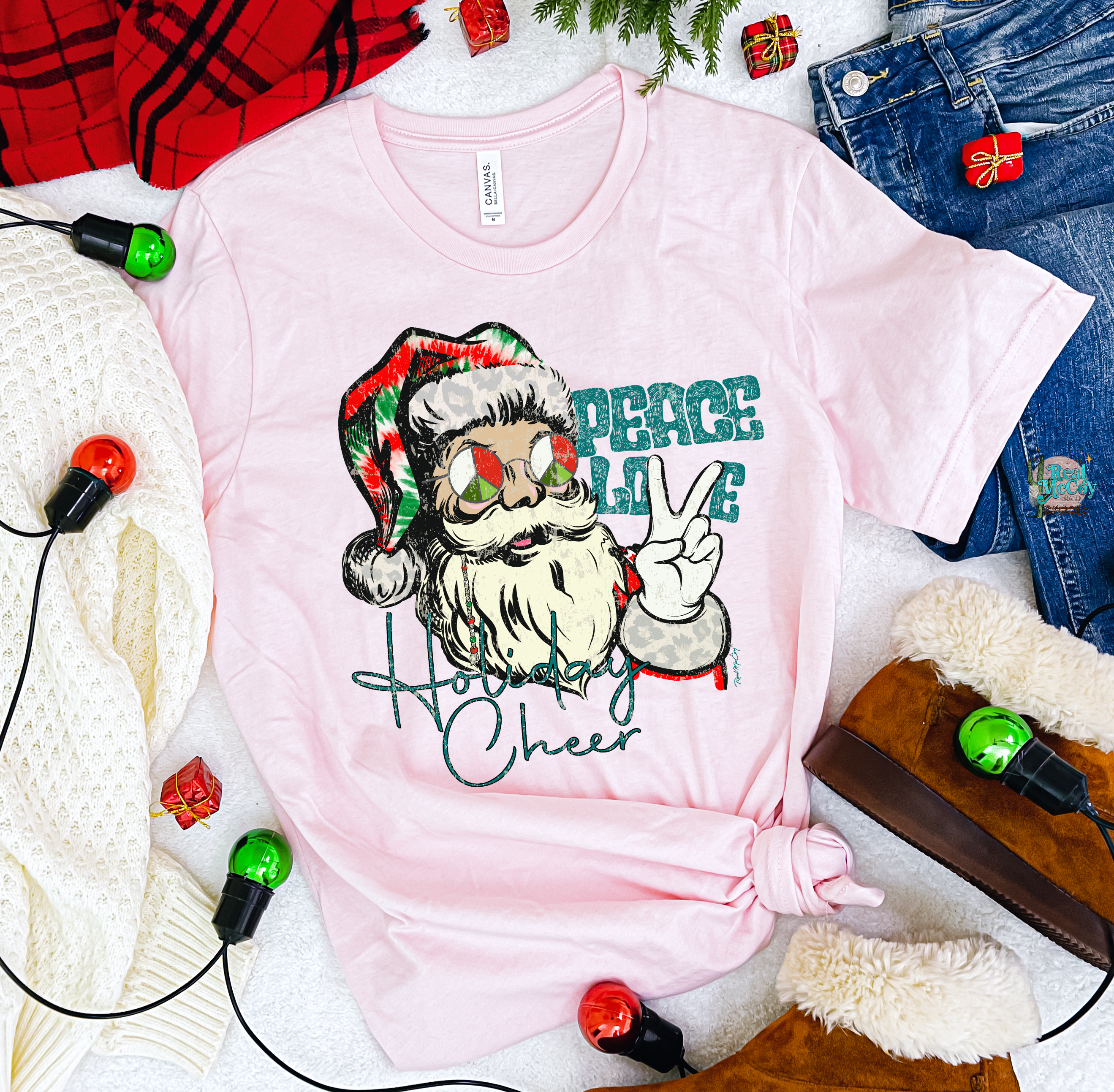 Hippie Santa (Tee & Sweatshirt Options)