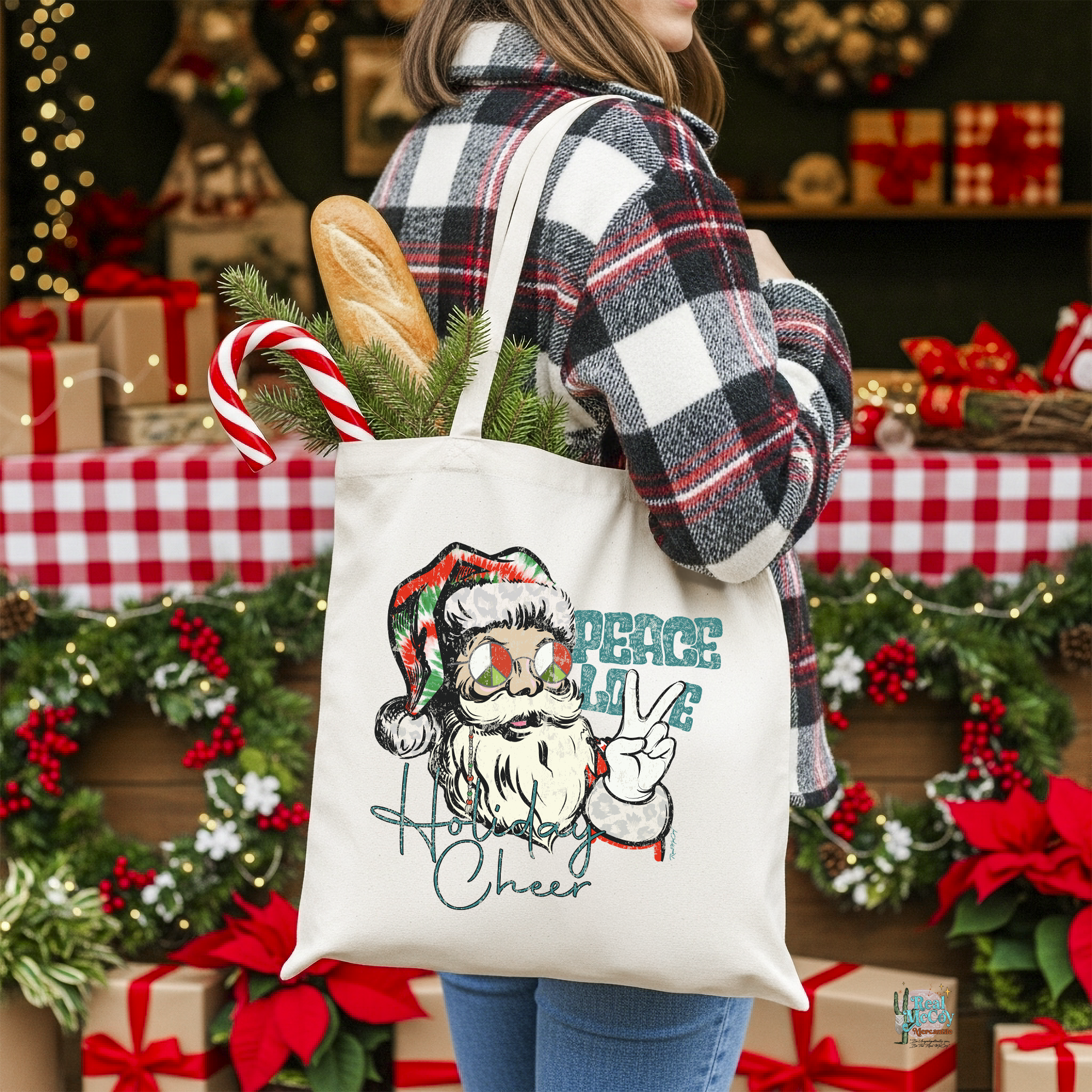Christmas Tote Bags (Style Options)