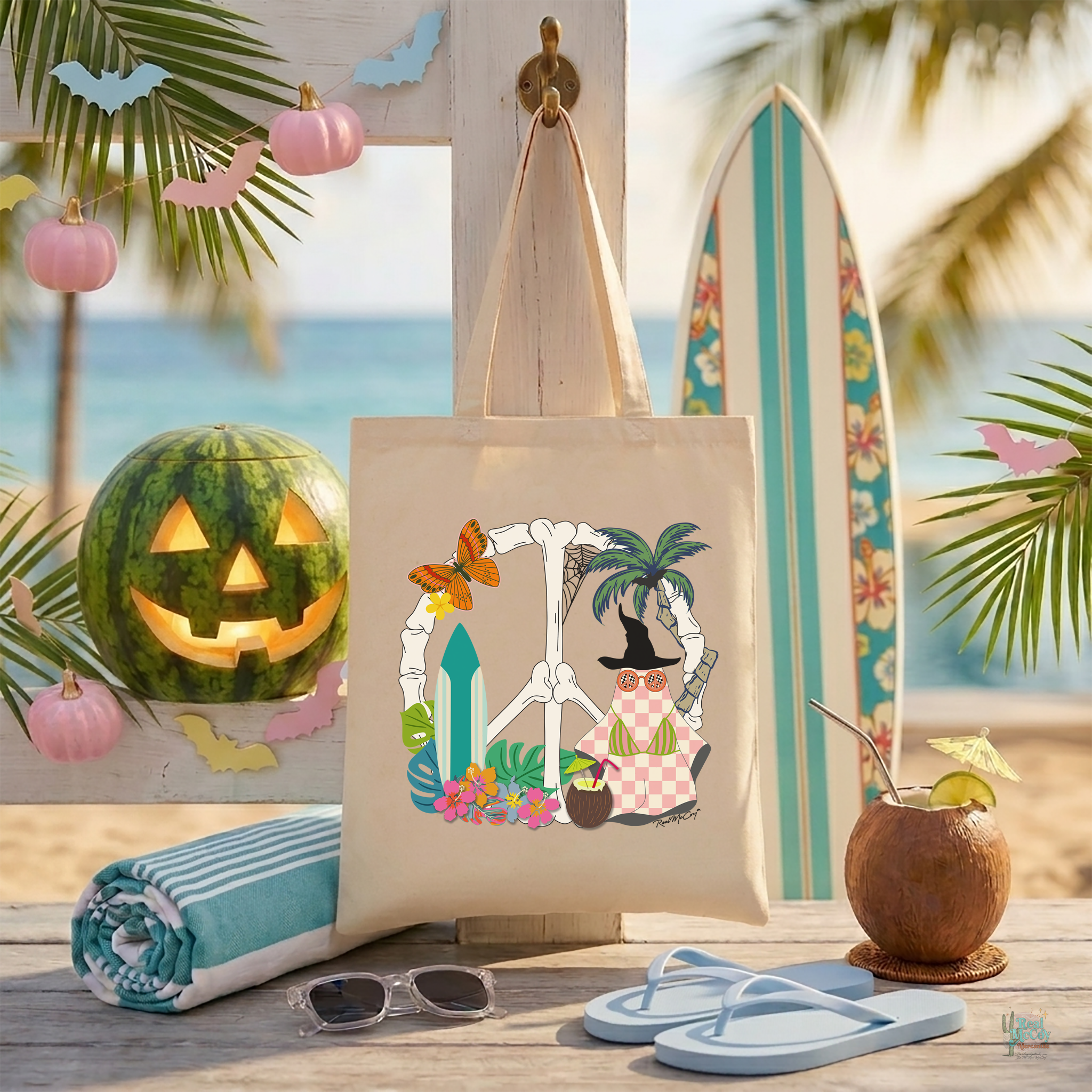 Summerween Tote Bags