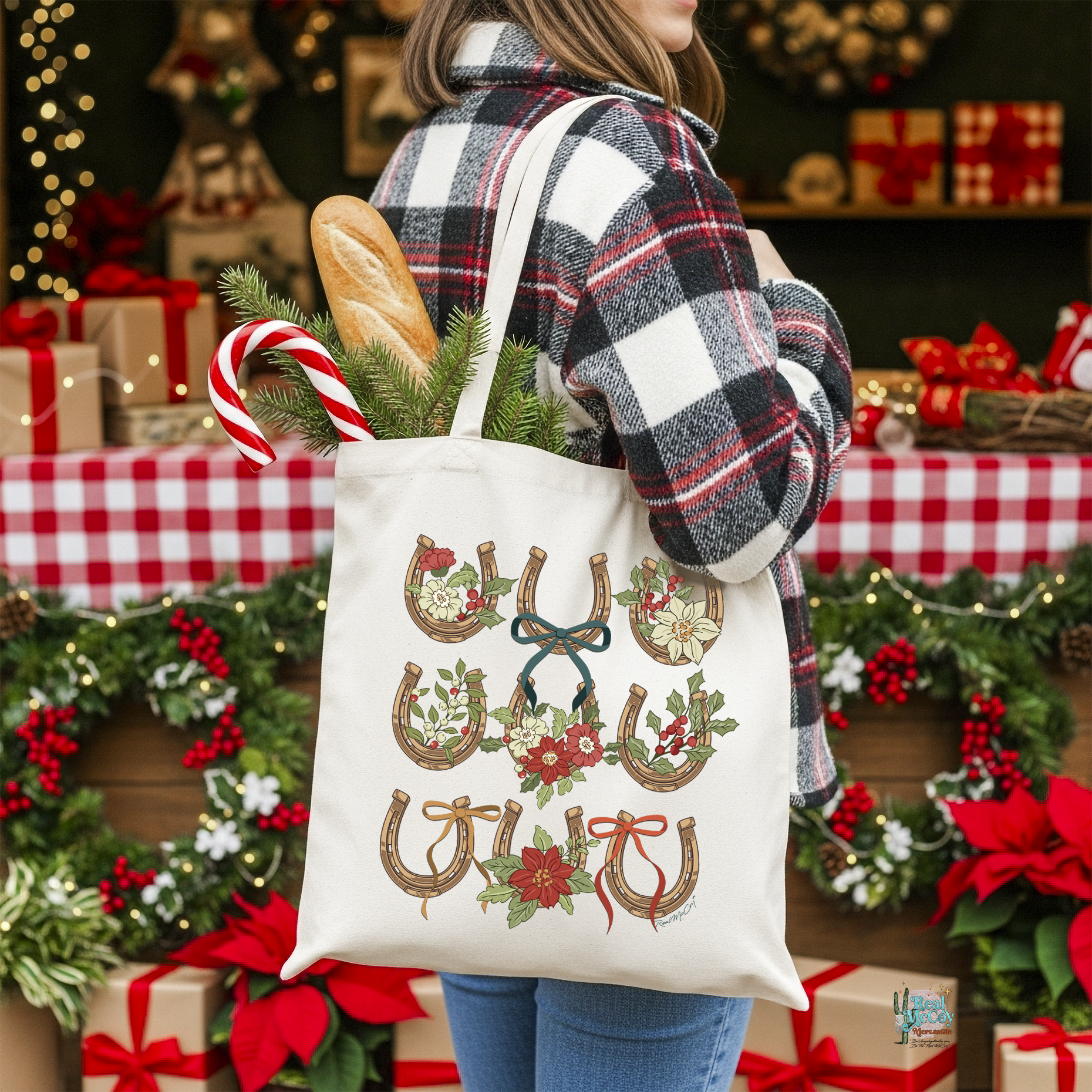 Christmas Tote Bags (Style Options)