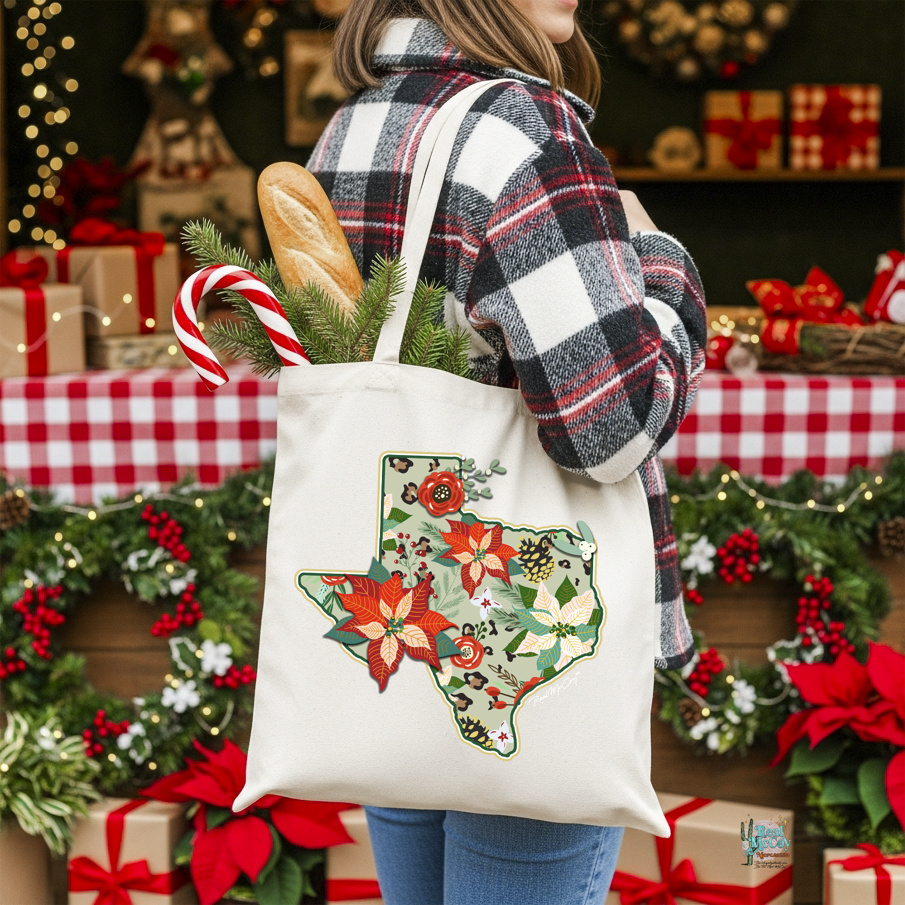 Christmas Tote Bags (Style Options)