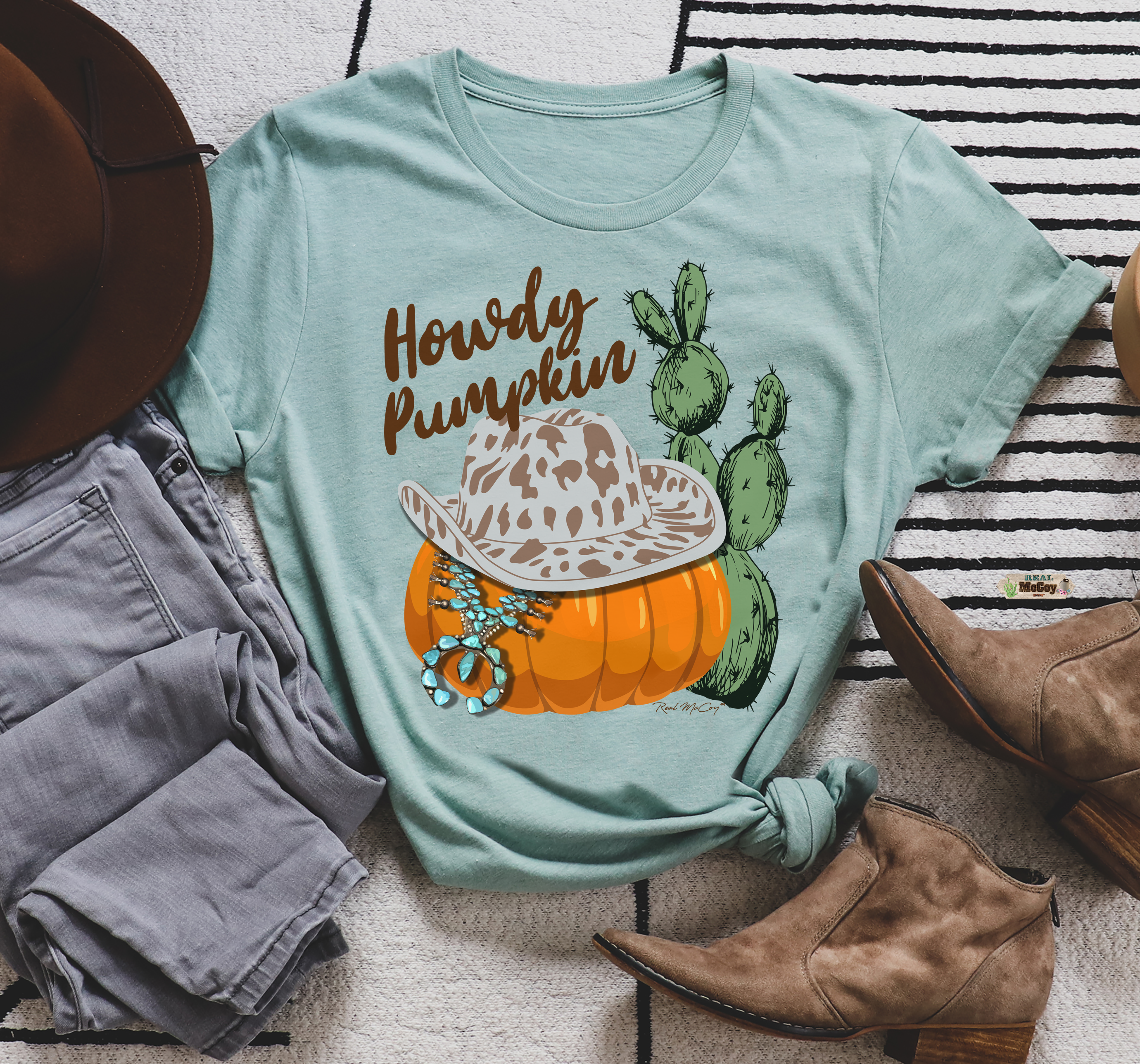 Howdy Pumpkin Tee