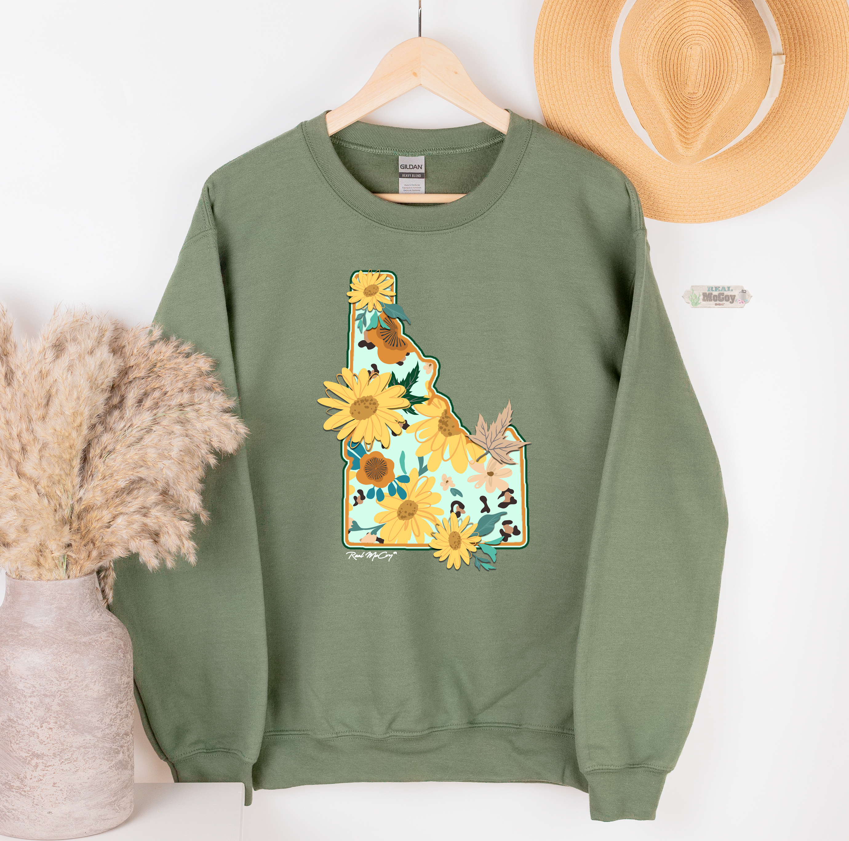 Fall Feels State Shape & Abbrev. Shirt (All states available-Shirt options)