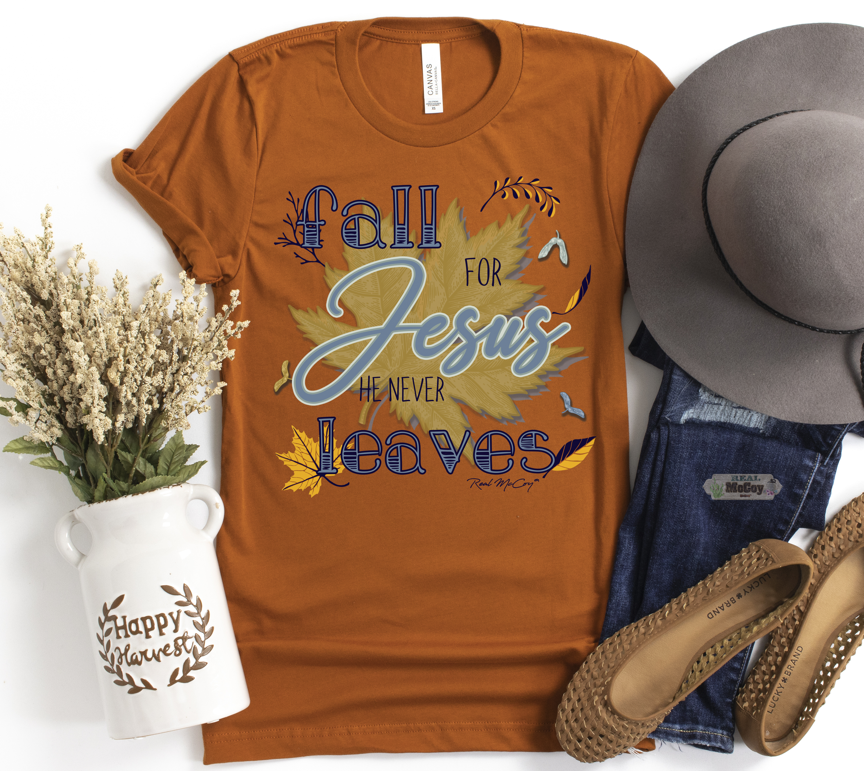 Fall For Jesus (shirt type/color options)