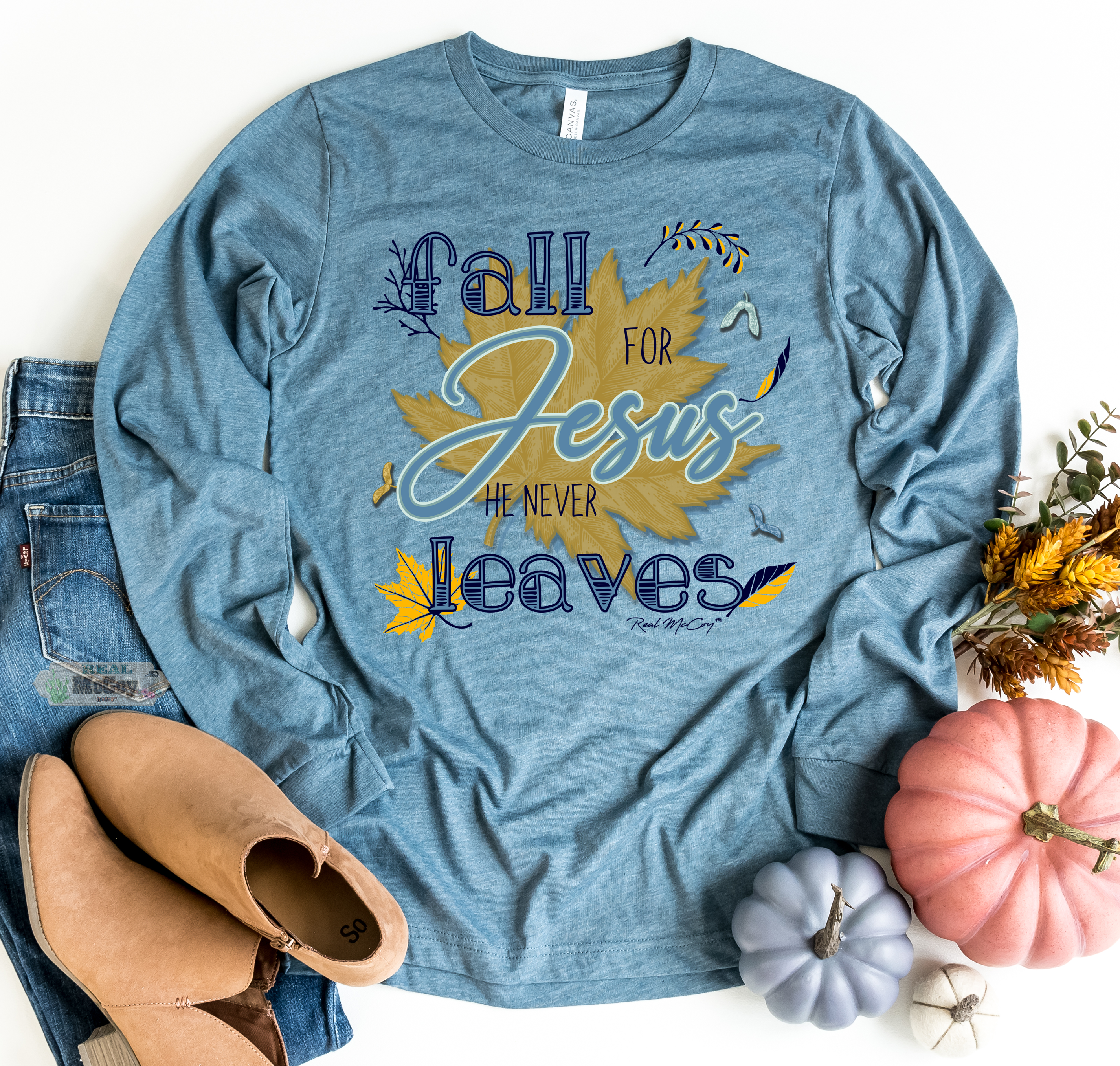 Fall For Jesus (shirt type/color options)
