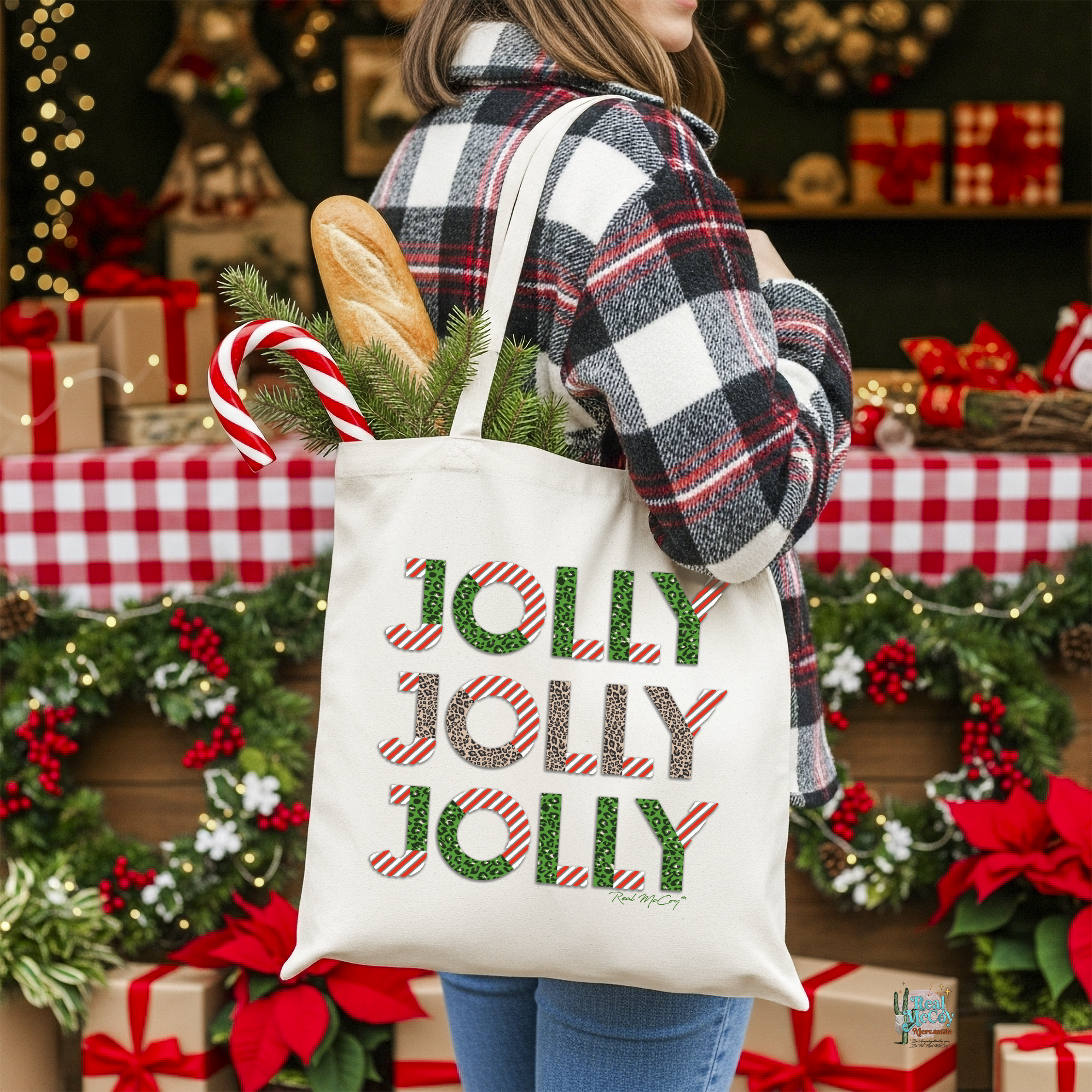 Christmas Tote Bags (Style Options)