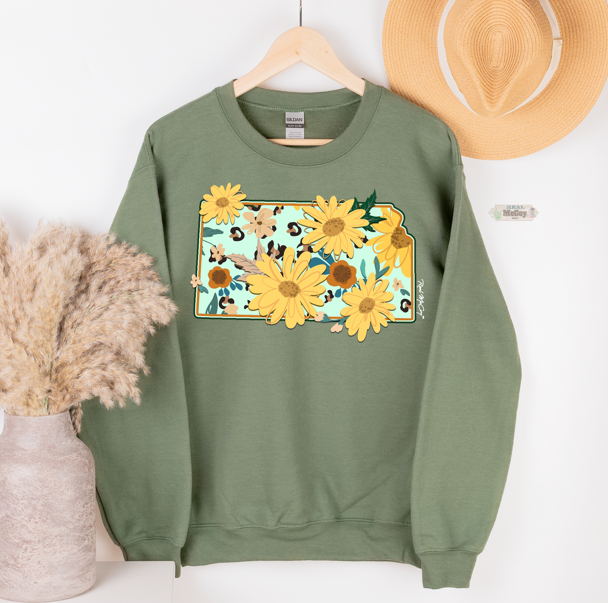 Fall Feels State Shape & Abbrev. Shirt (All states available-Shirt options)