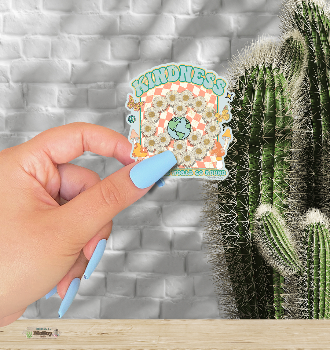 Kind World Sticker