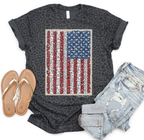 Leopard Flag Tee (Color options)