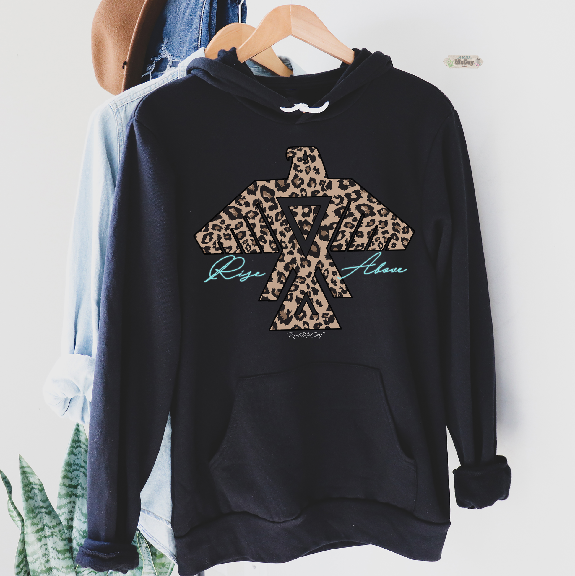 Leopard Rise Above Hoodie