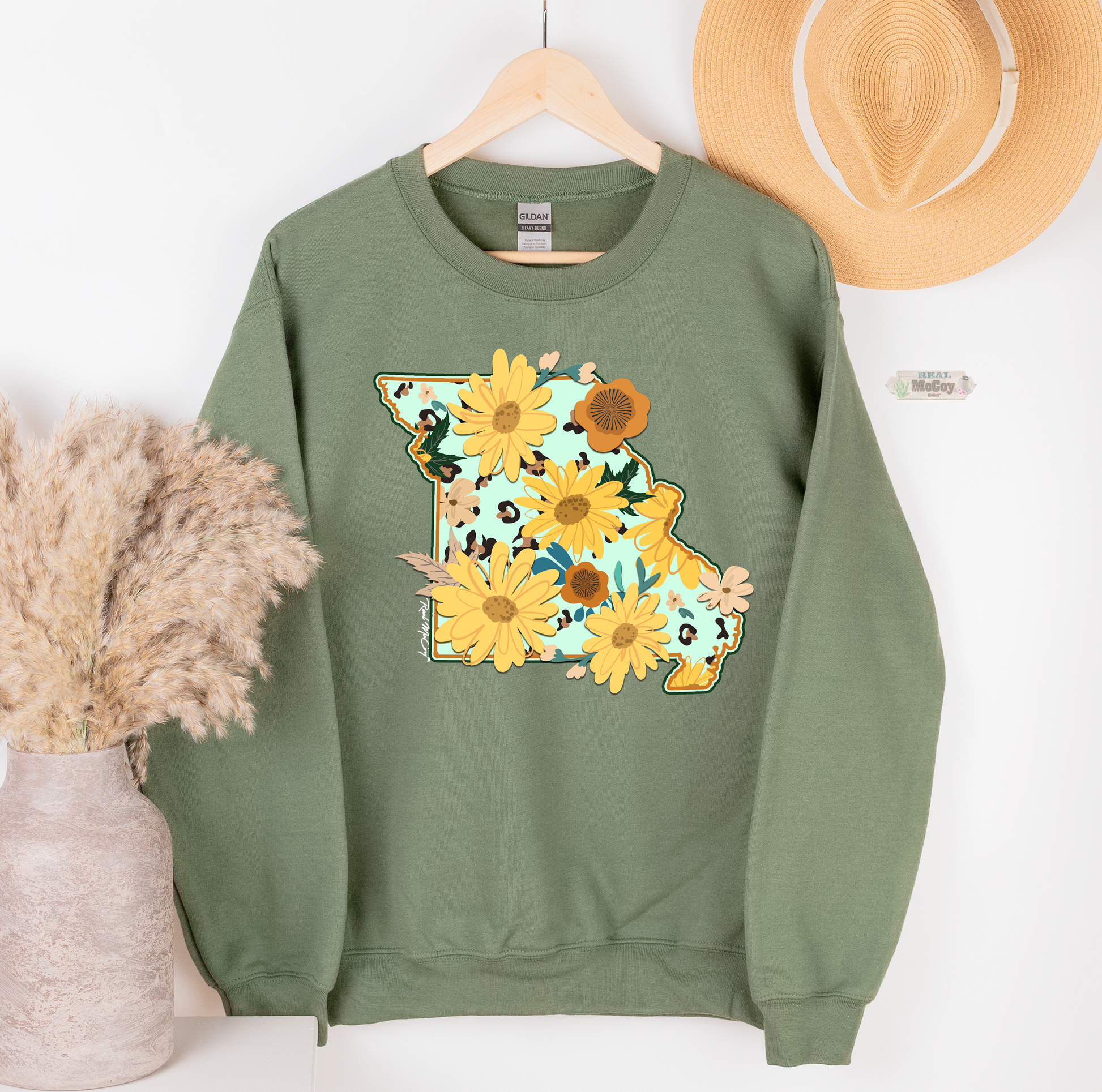 Fall Feels State Shape & Abbrev. Shirt (All states available-Shirt options)