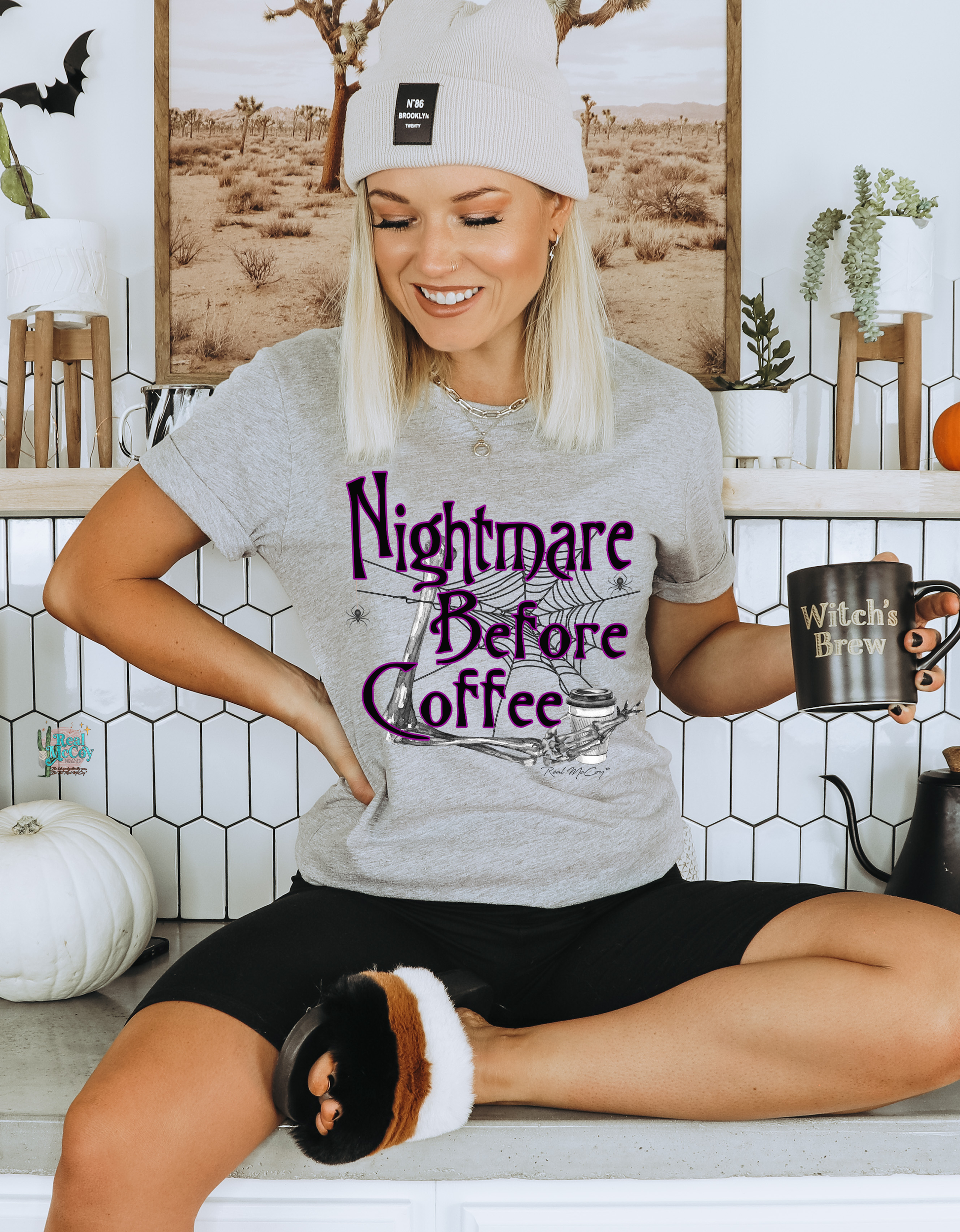 Nightmare Before Coffee Tee