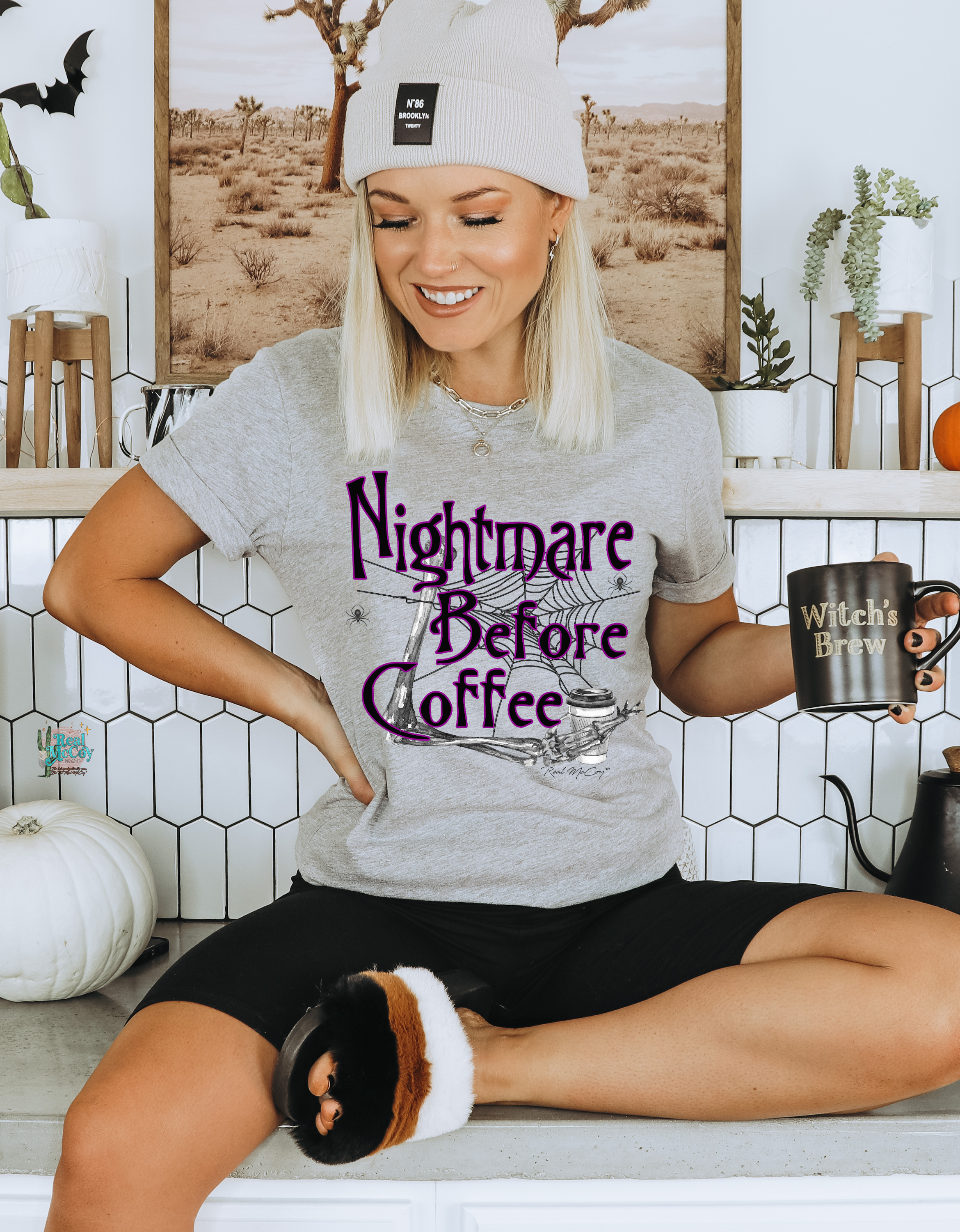 Nightmare Before Coffee Tee